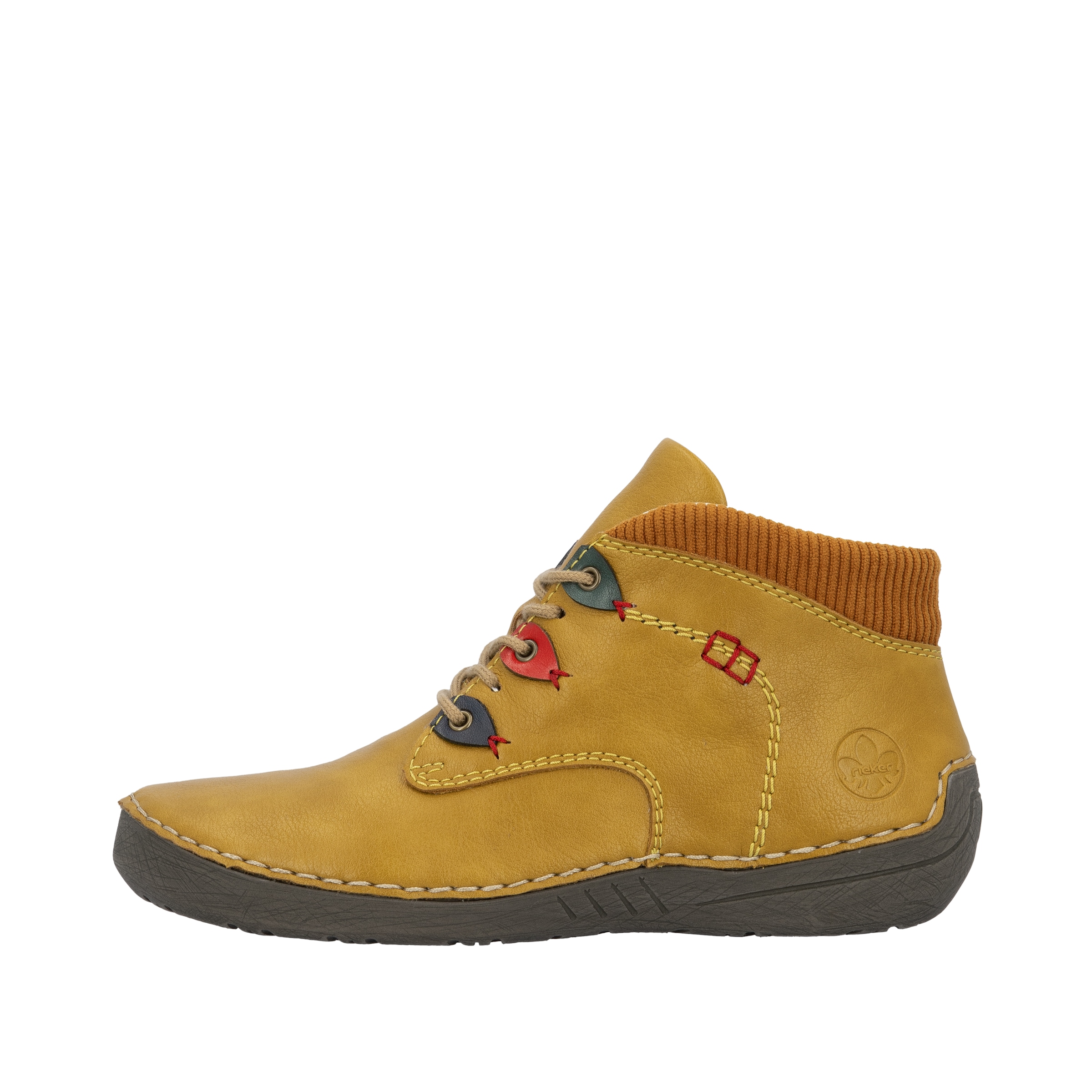 Rieker Bottines à lacets  Bottine, sneaker montante avec fermeture éclair intérieure