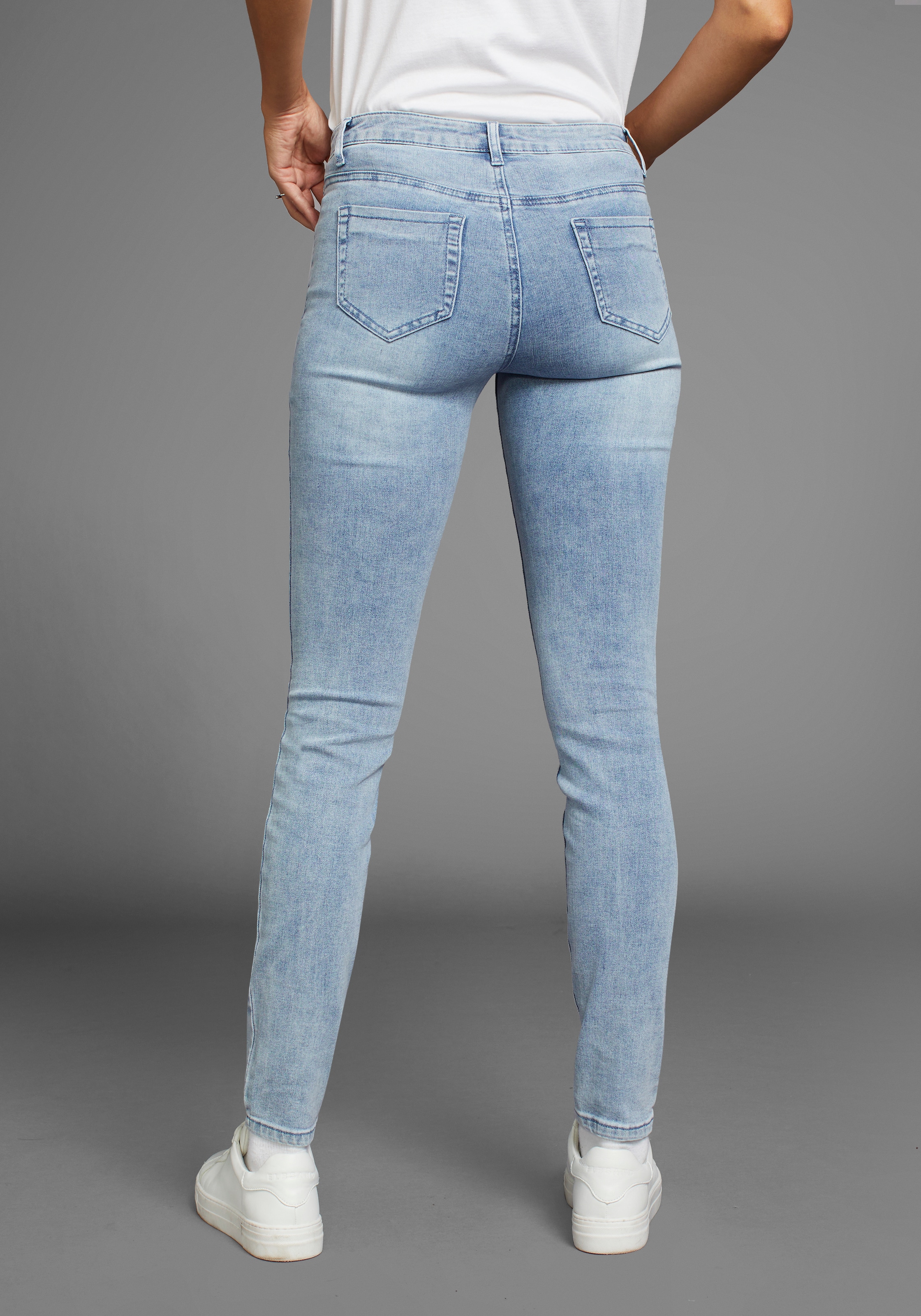 Arizona Skinny-fit-Jeans »Ultra-Stretch«, Mid Waist