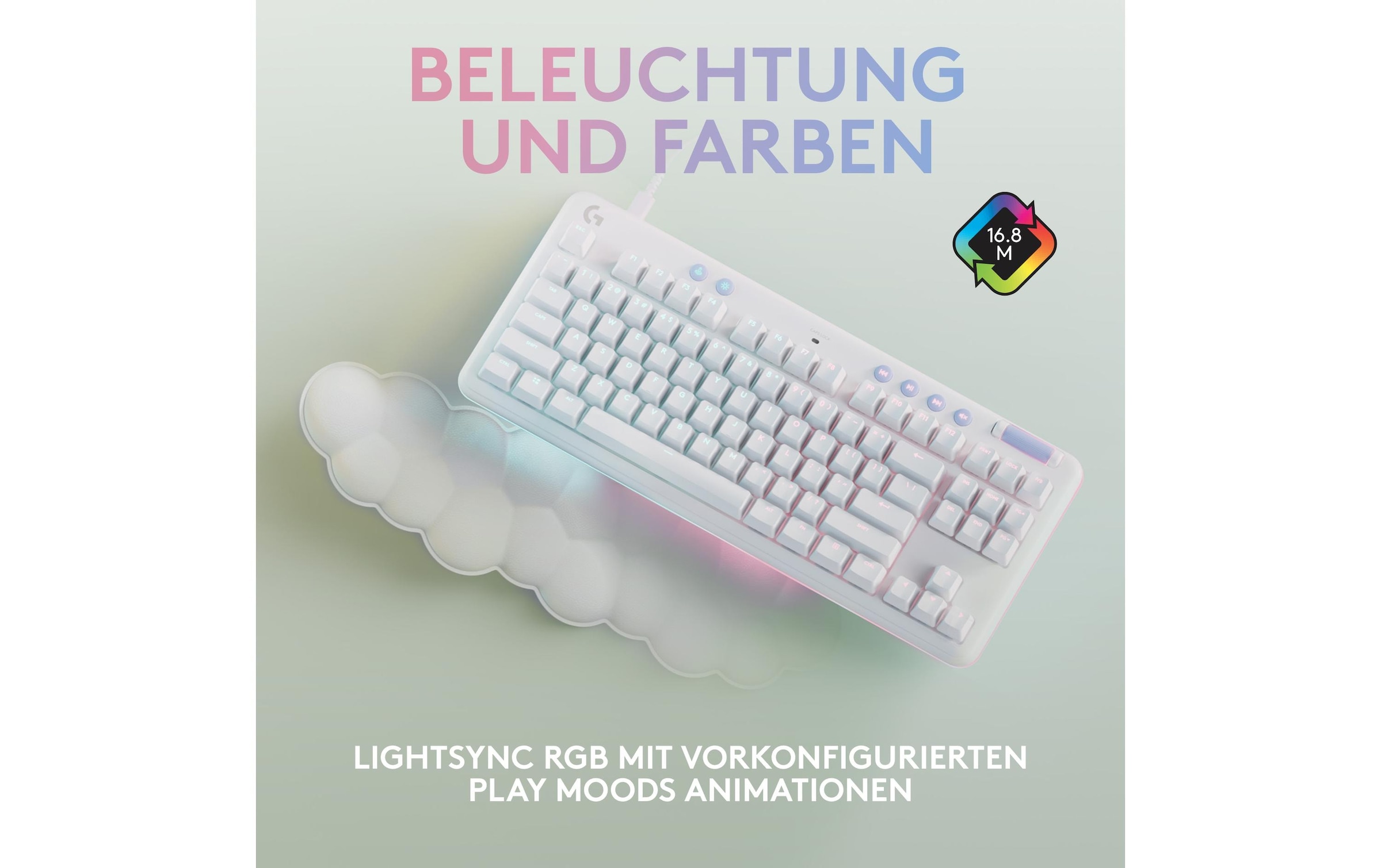 Logitech Gaming-Tastatur »Logitech G713 Gaming Keyboard off white«