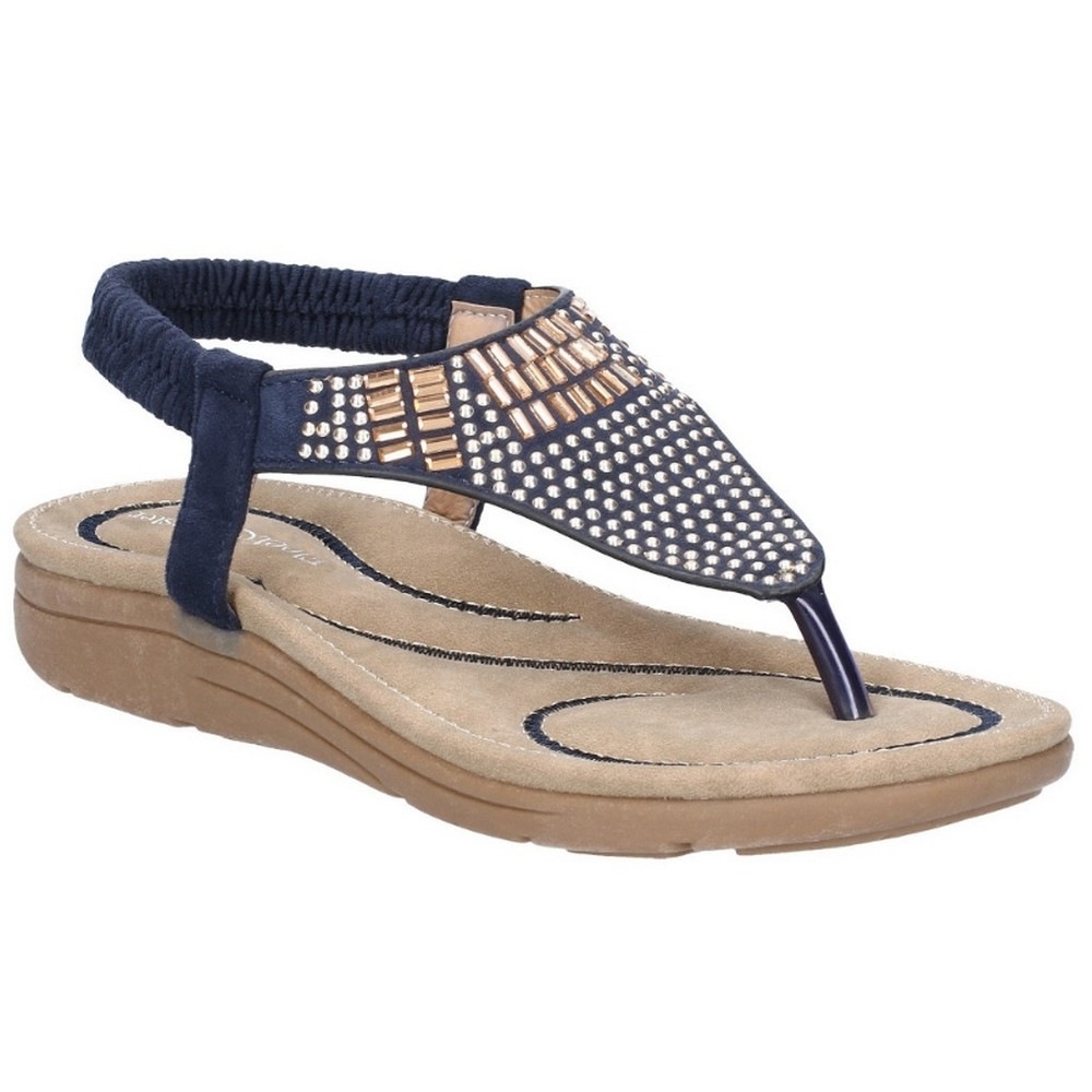 Sandale »Damen Mulberry Elastik Leder«