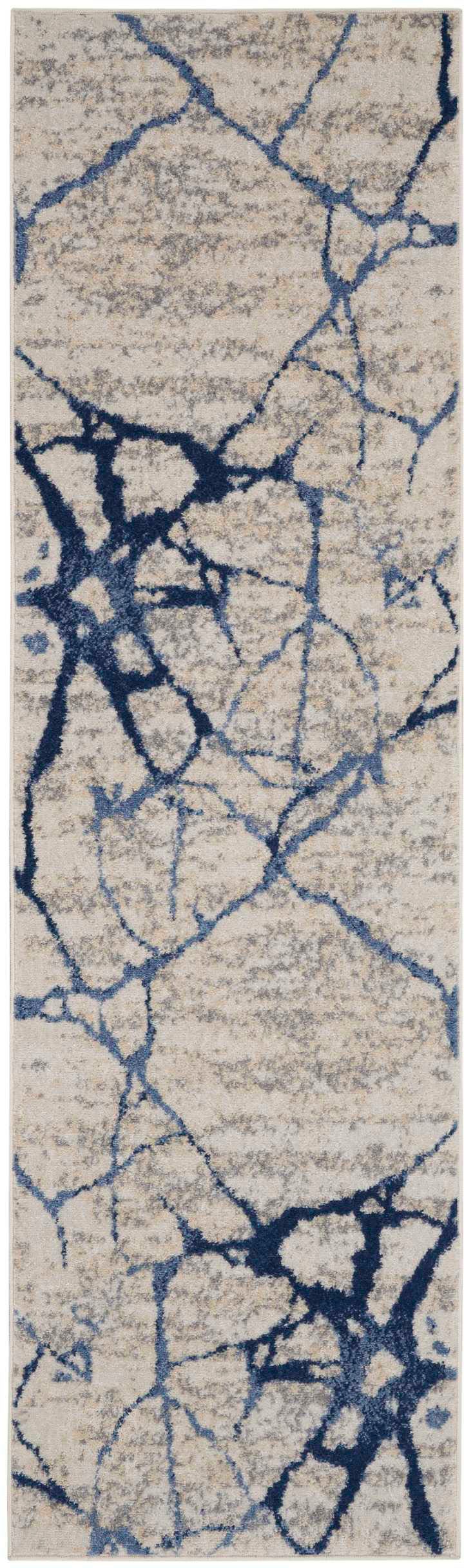 Image of Calvin Klein Läufer »River Flow RFV05«, rechteckig, 10 mm Höhe, Vintage, modernes Marmor Design, ideale Teppiche für Schlafzimmer, Wohnzimmer, Esszimmer, Flur/Diele bei Ackermann Versand Schweiz