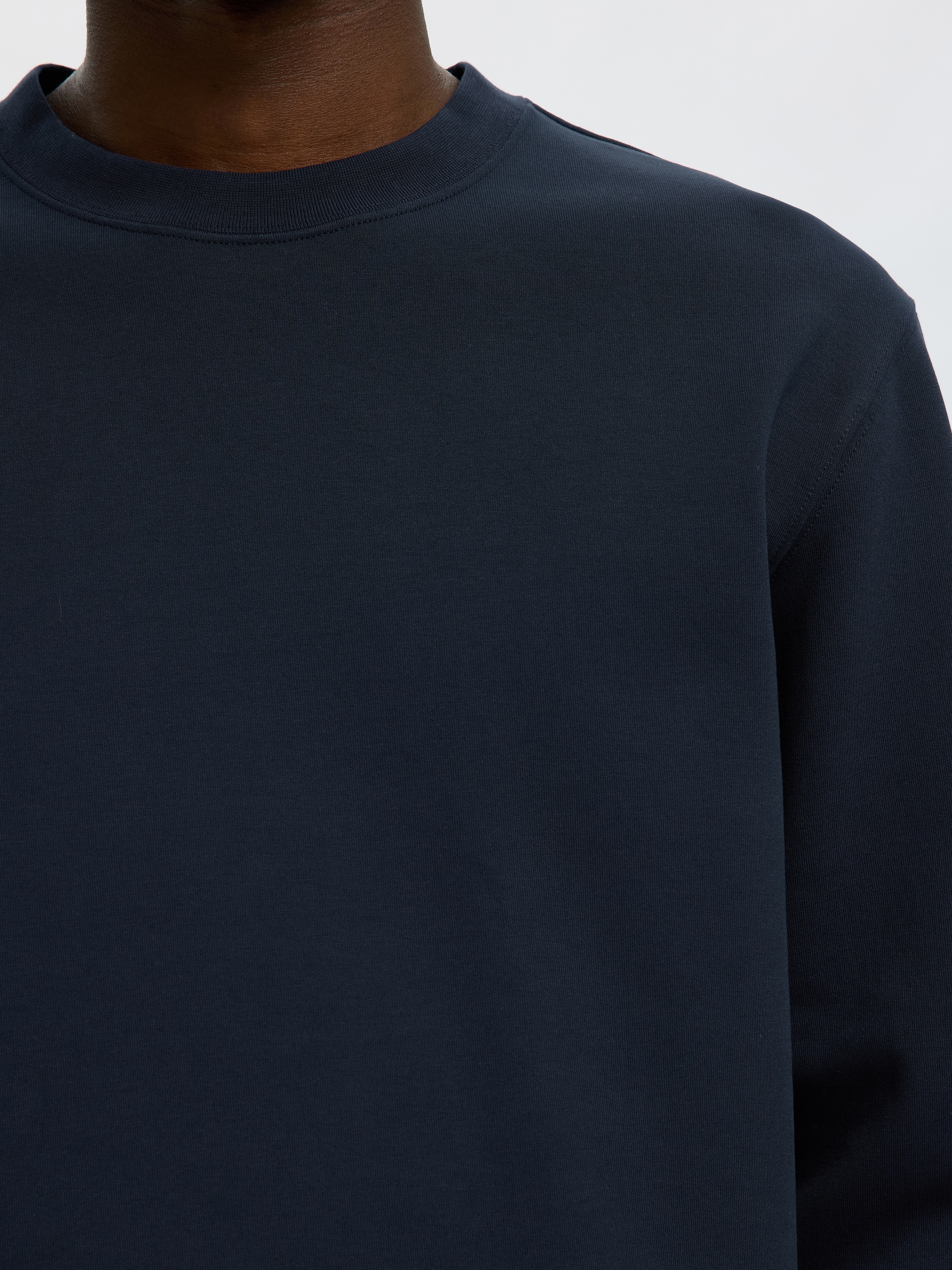 SELECTED Sweatshirt »SLMTOM SOFT CREW NECK SWEAT NOOS«, Baumwollmischung, regular fit
