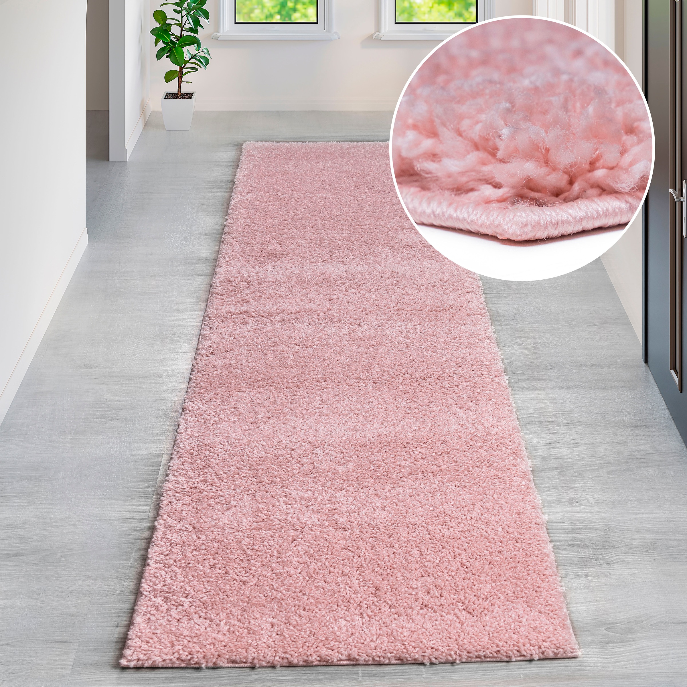 Image of GOODproduct Hochflor-Teppich "Viva Shaggy, in Standard- und Premium-Qualität, 30 mm oder 45 mm Höhe" rechteckig 30 mm Höhe Uni Farben, einfarbig, besonders weich und kuschelig, Kundenliebling