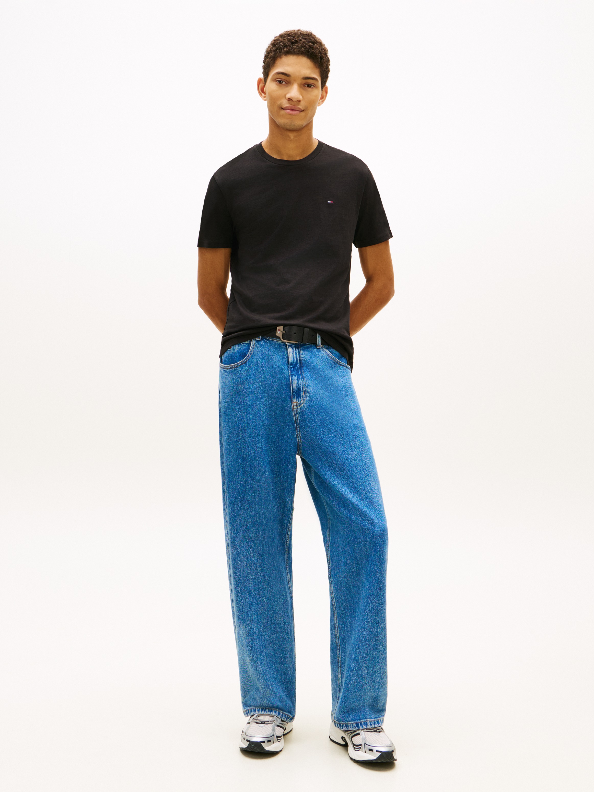 Tommy Jeans T-Shirt »TJM EXTRA SLIM 3 PACK« Packung, 3 Mit Rundhalsausschnitt