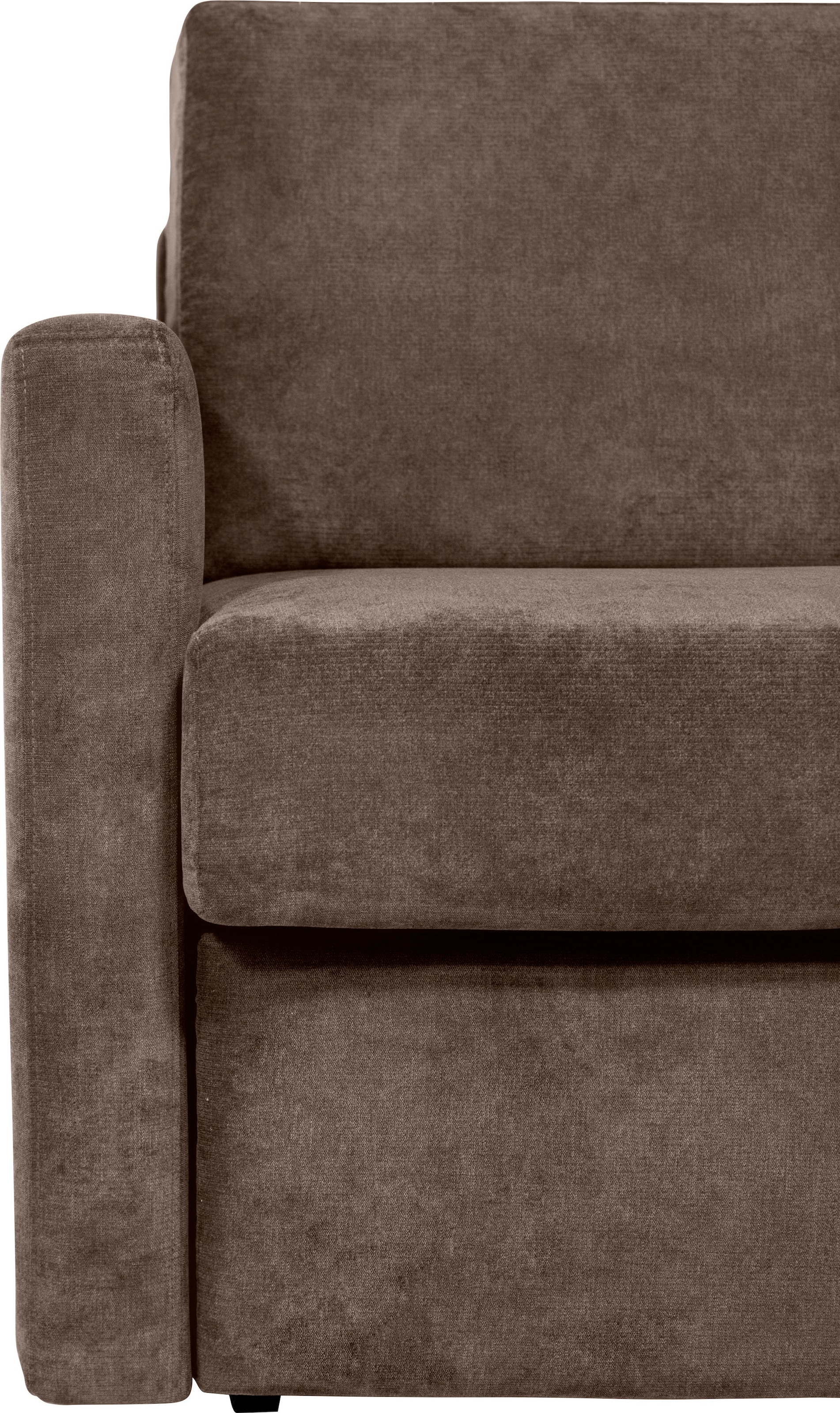 Places of Style Schlafsofa »GOLDPOINT Ecksofa 264 cm, Liegefläche (140/200cm), L-Form,«, Bettfunktion, Bonell-Federkernmatratze und Dauerschläfer-Funktion