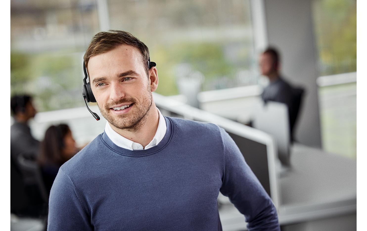 Jabra Headset »Engage 55 UC Mono USB«, Noise-Cancelling