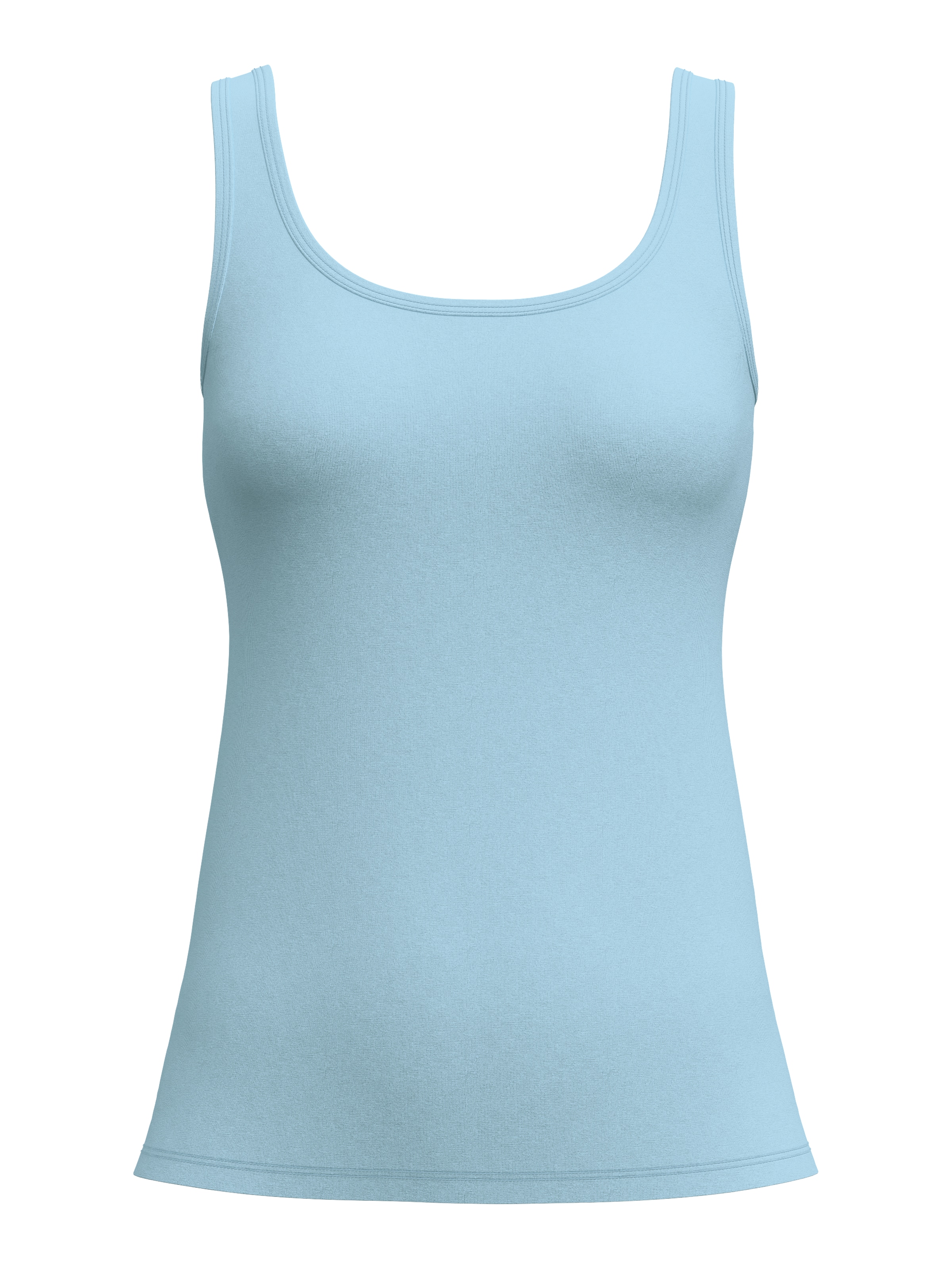 CALIDA Tanktop »Essential Cotton«, Baumwoll-Mix, Single Jersey, elastisch, Rundhalsausschnitt