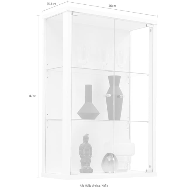 fif möbel Vitrine »OPTIMA«, mit einer Höhe von 82 cm günstig kaufen