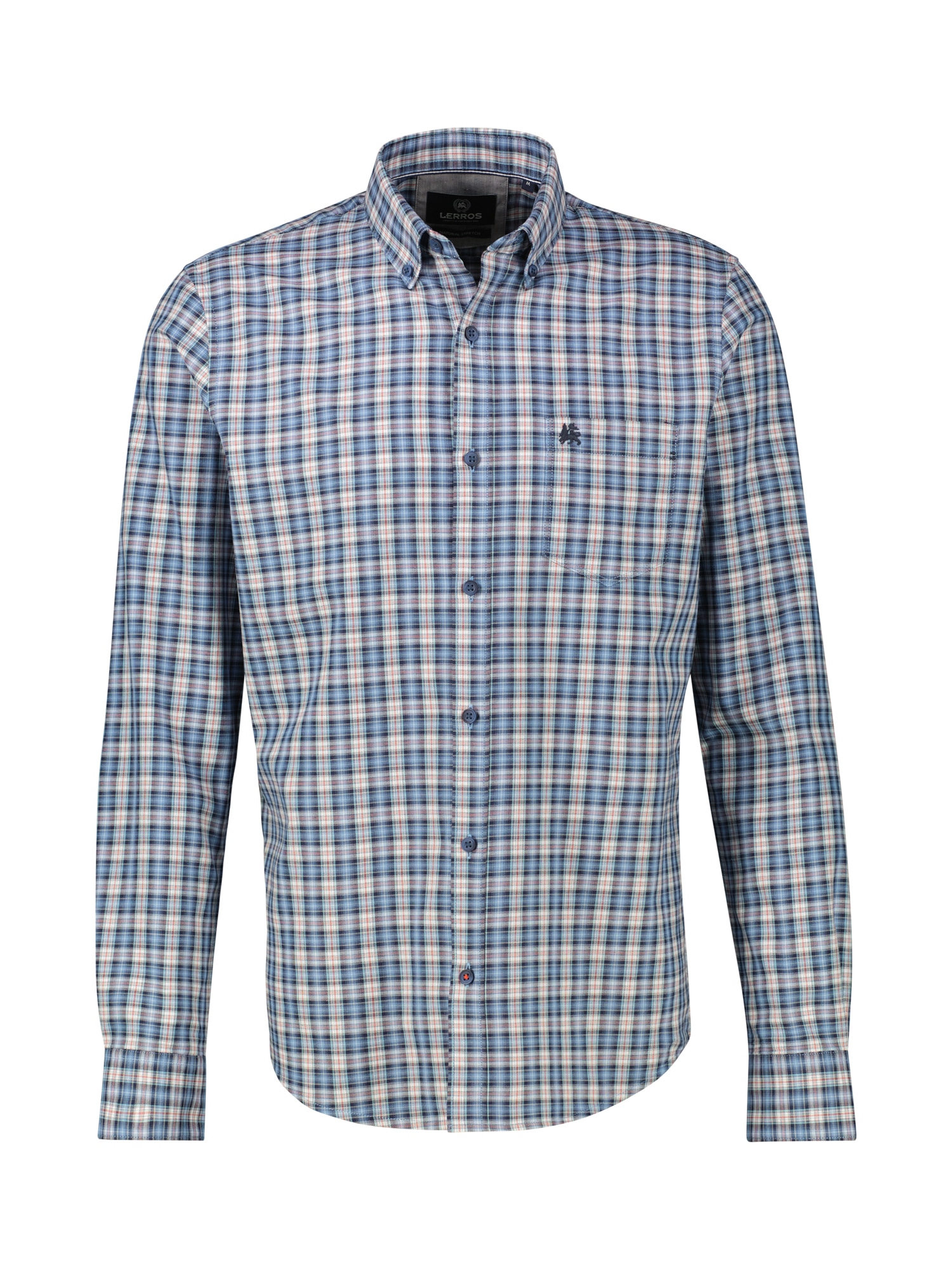 LERROS Karohemd »LERROS Kariertes Herrenhemd, sportiv und stilbewusst«