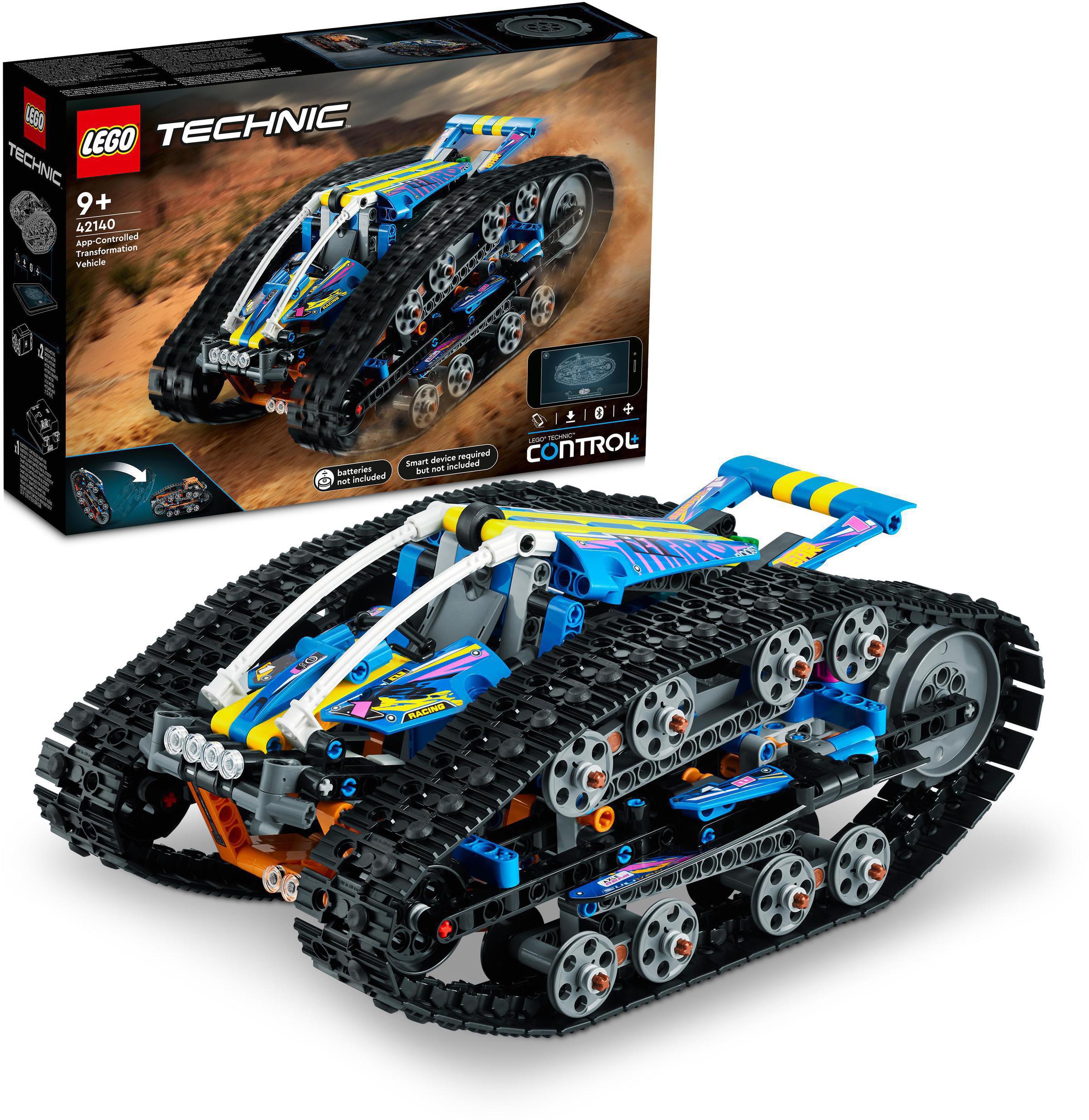 Image of LEGO® Konstruktionsspielsteine »App-gesteuertes Transformationsfahrzeug (42140), LEGO® Technic«, (772 St.), Made in Europe bei Ackermann Versand Schweiz