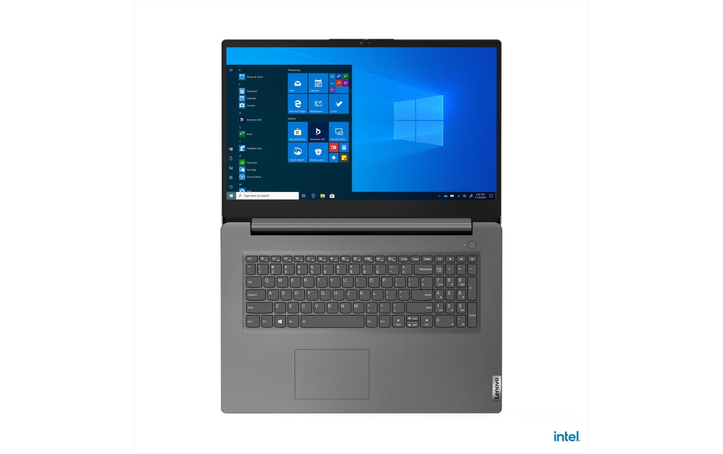 Lenovo Notebook »V17 G2 ITL«, 43,94 cm, / 17,3 Zoll, Intel, Pentium Gold, UHD Graphics, 512 GB SSD