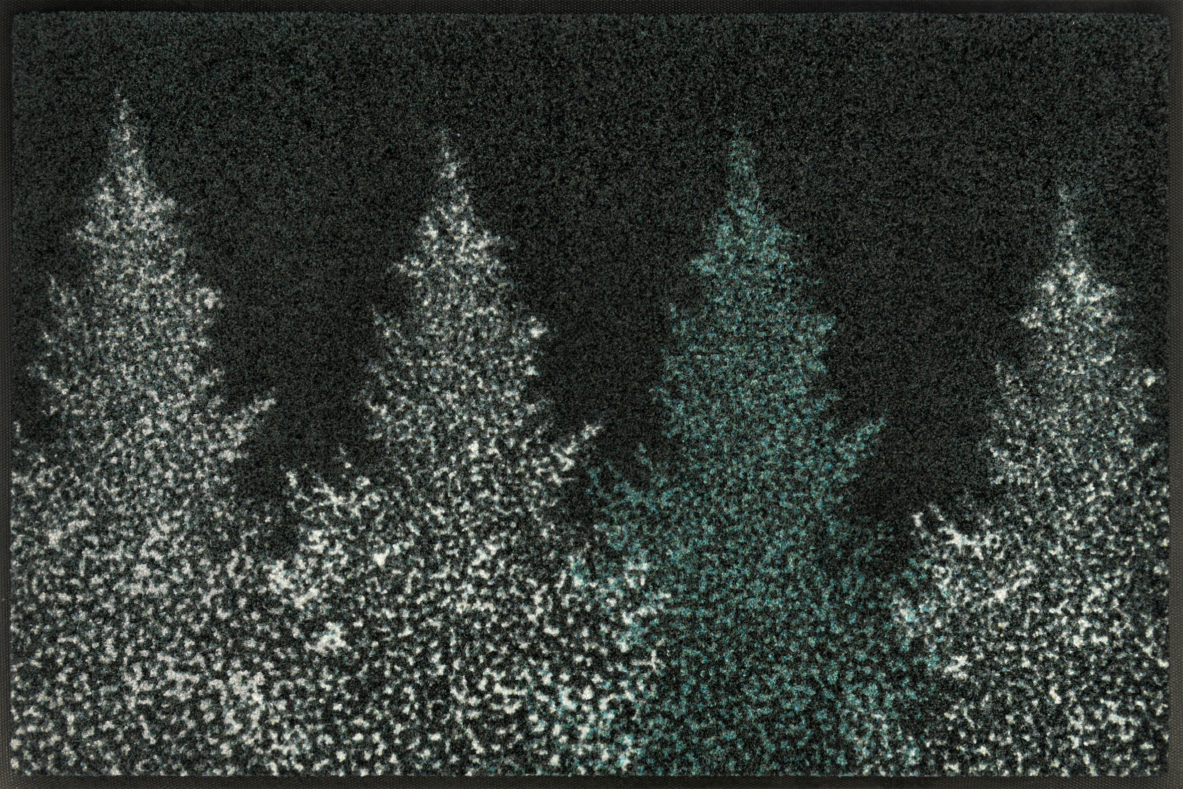 Image of wash+dry by Kleen-Tex Fussmatte "Pine Forest" rechteckig 7 mm Höhe waschbar und trocknergeeignet