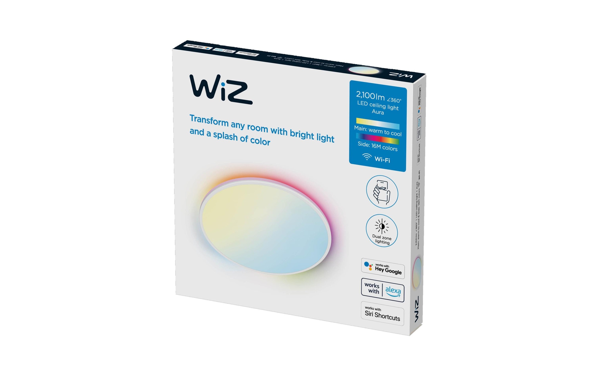 WiZ Smarte LED-Leuchte »Rune Tunable White & Color« Farbwechsler