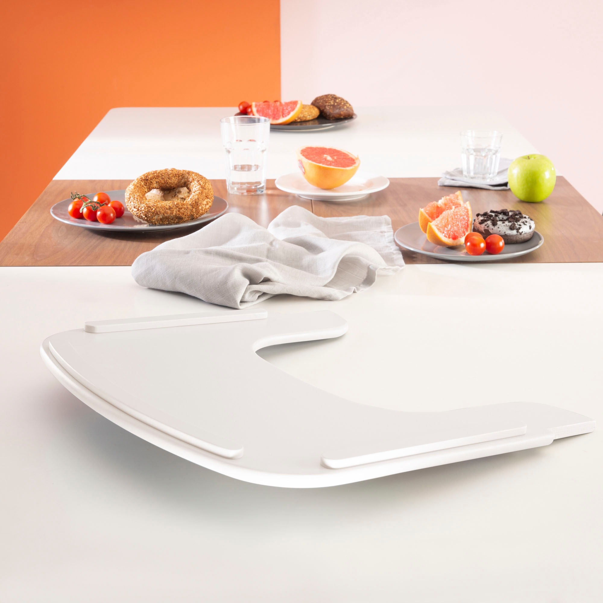 roba® Hochstuhltablett »Sit Up Flex, weiss«