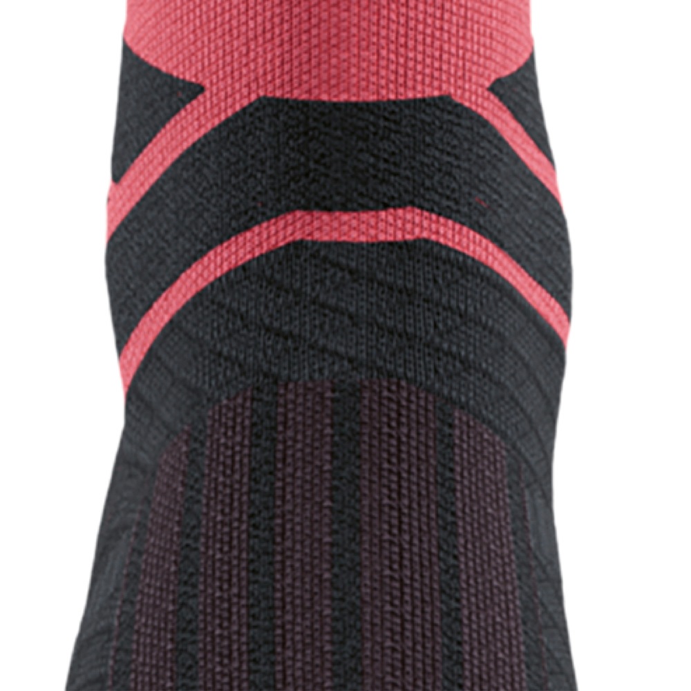 Bauerfeind Chaussettes de sport »RUN PERFORMANCE MID CUT SOCKS« maille haute performance respirante