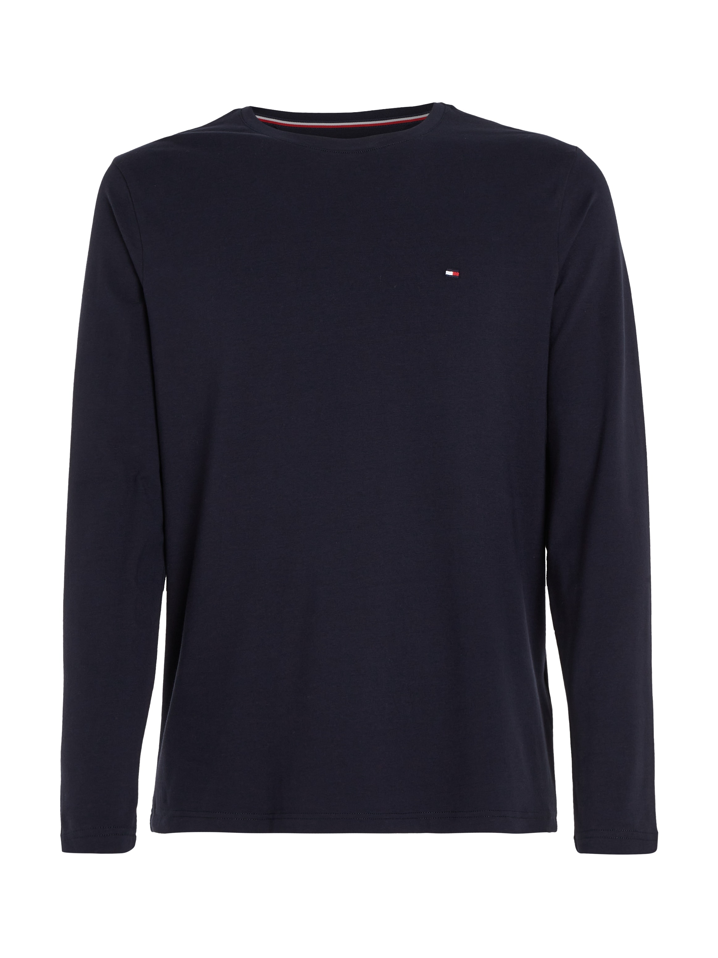 Tommy Hilfiger Langarmshirt »STRETCH SLIM FIT LONG SLEEVE«, aus biologischem Baumwollstretch