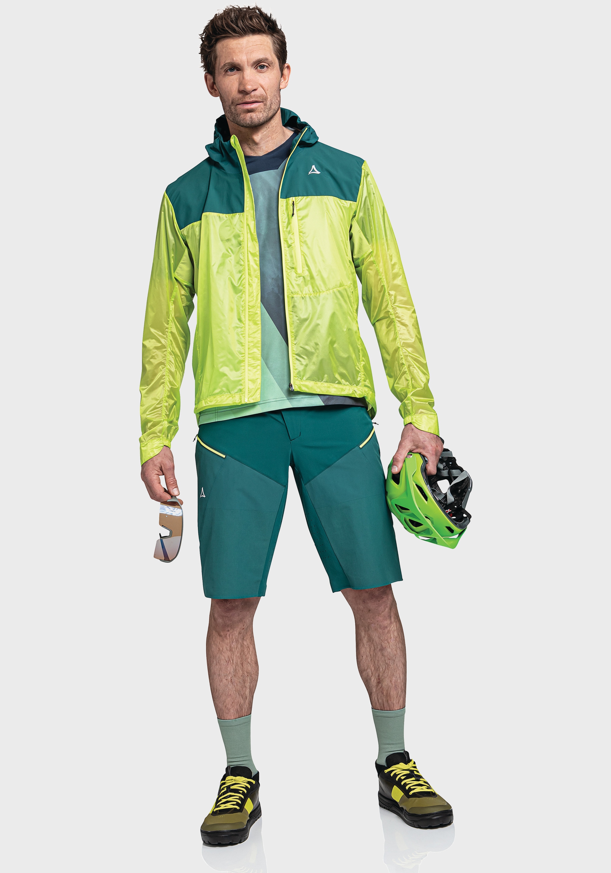 Schöffel Outdoorjacke »Hybrid Jkt Flow Trail M« mit Kapuze