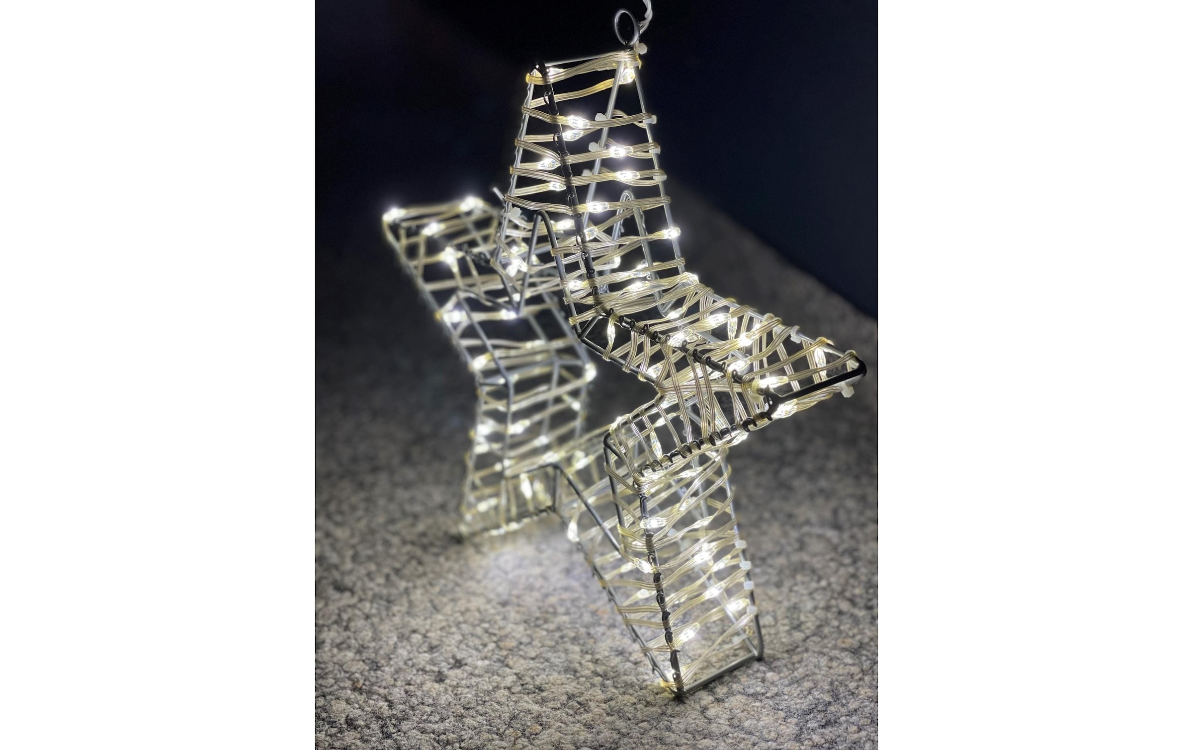   LED Dekofigur »Dameco Stern 150 LEDs« Warmweiss