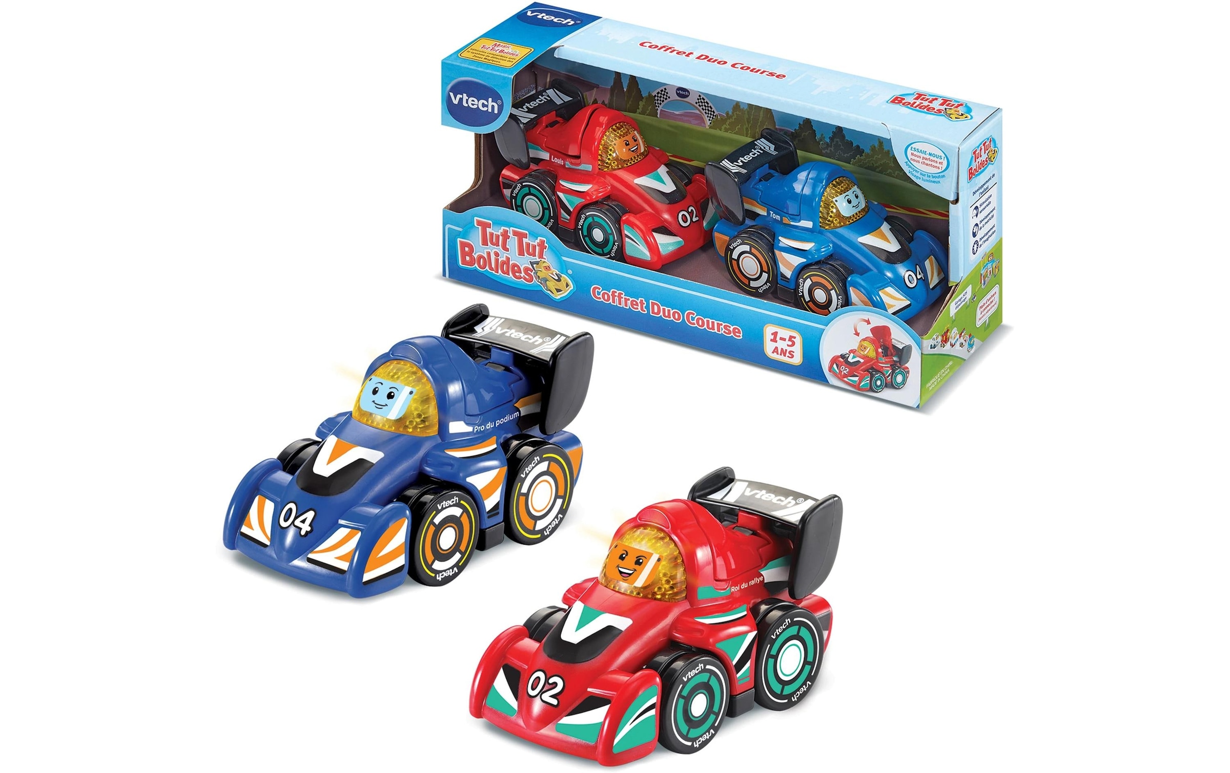 Vtech® Voiture-jouet »Tut Tut Bolides Coffret Duo -FR-«