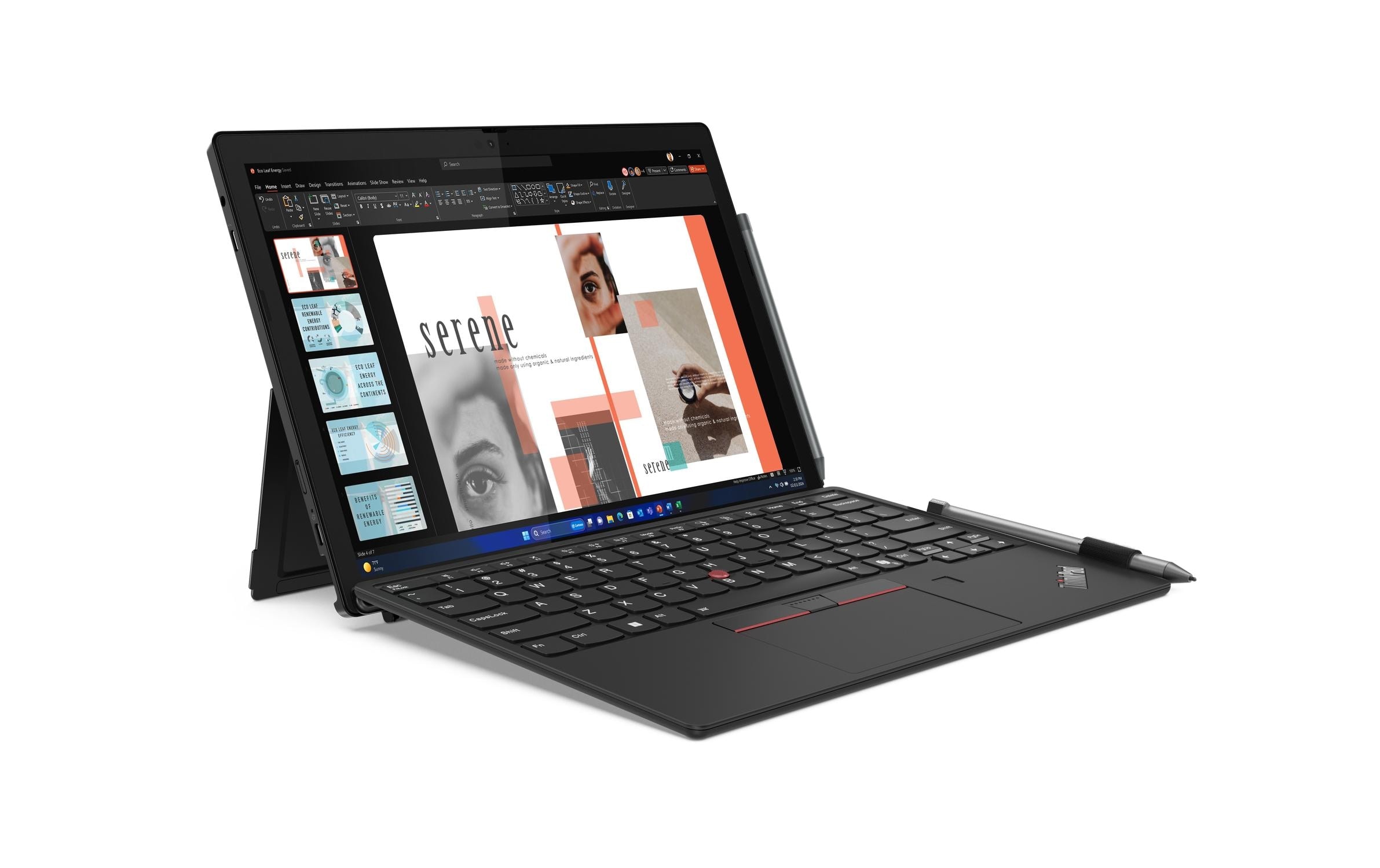 Lenovo Notebook »ThinkPad X12 Gen.2 (Intel), 4G/LTE«, 31,12 cm, / 12,3 Zoll, Intel, Core Ultra 7, 512 GB SSD