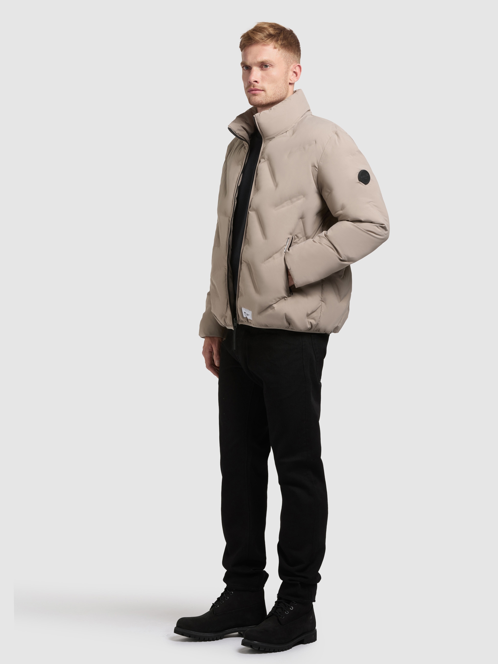 khujo Veste matelassée »CLOVER« ohne Kapuze mit hochwertiger Prägung