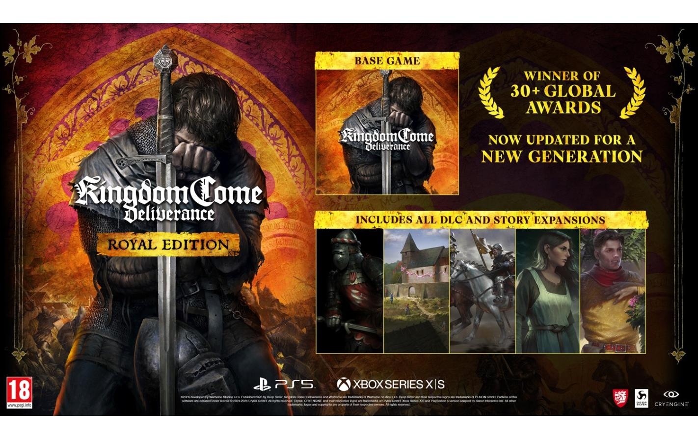 Image of Deep Silver Spielesoftware "Kingdom Come: Deliverance Royal Edition" PlayStation 5