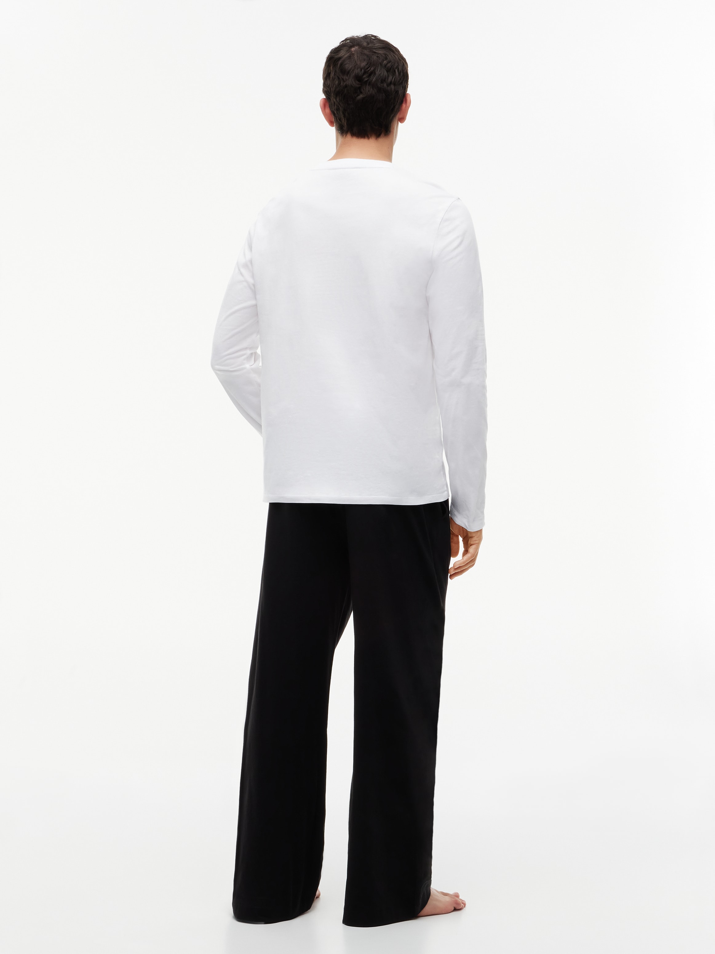 Tommy Hilfiger Underwear Pyjama »LONGSLEEVE JERSEY SET SOLID« schlichtes Design