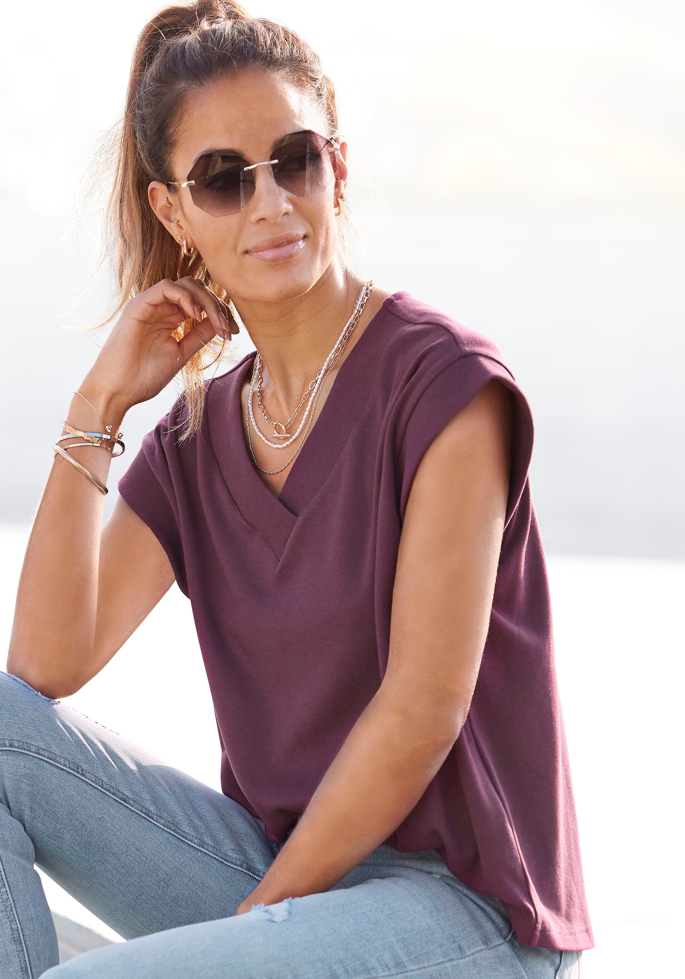 Image of Bench. Sweatshirt, mit kurzen Ärmeln bei Ackermann Versand Schweiz