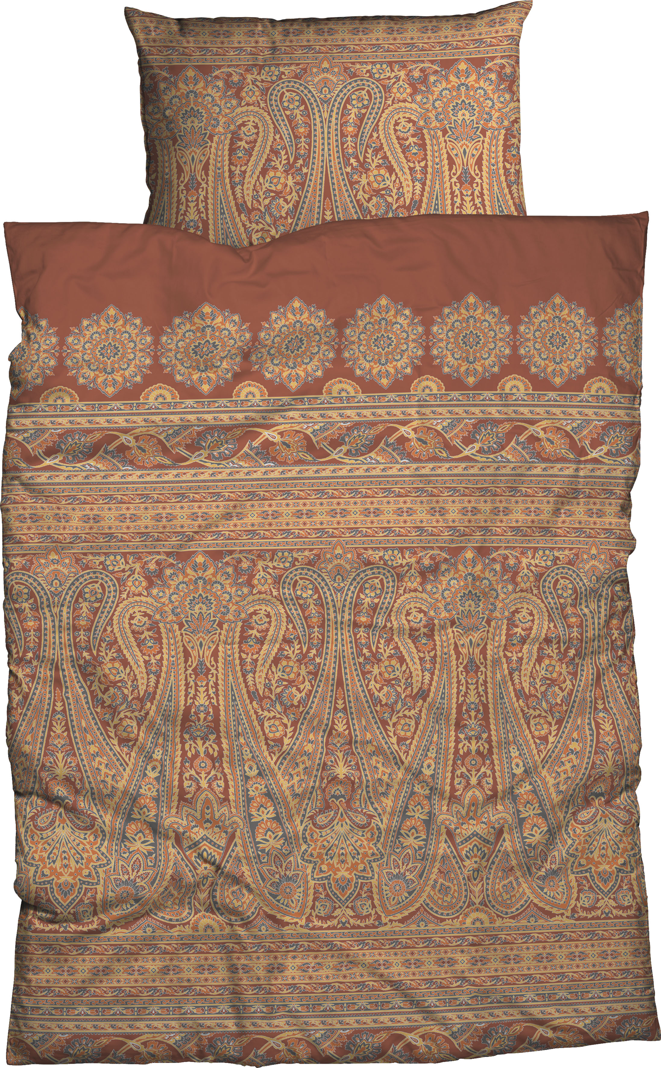 Bettwäsche »Kirana«, (2 tlg.), orientalische, exclusive Bordüren und Ornamente