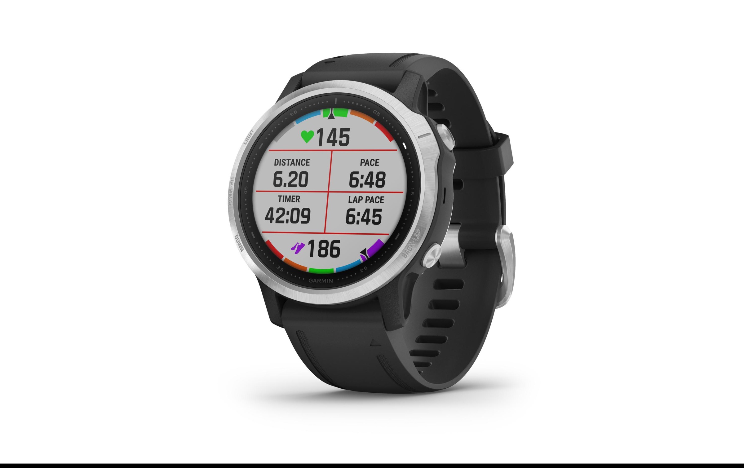 Image of Garmin Fitnessuhr »GPS-Sportuhr fenix 6S Schwarz Silberfarben« bei Ackermann Versand Schweiz