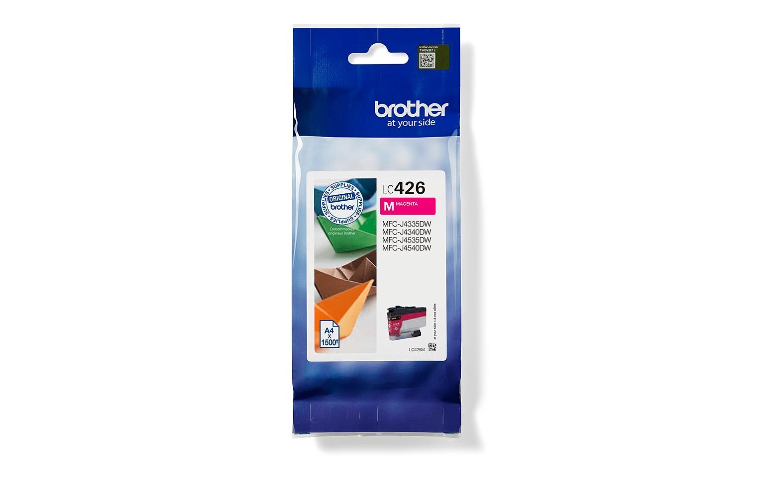 Brother Tintenpatrone »LC-426M Magenta«, (1 St.)