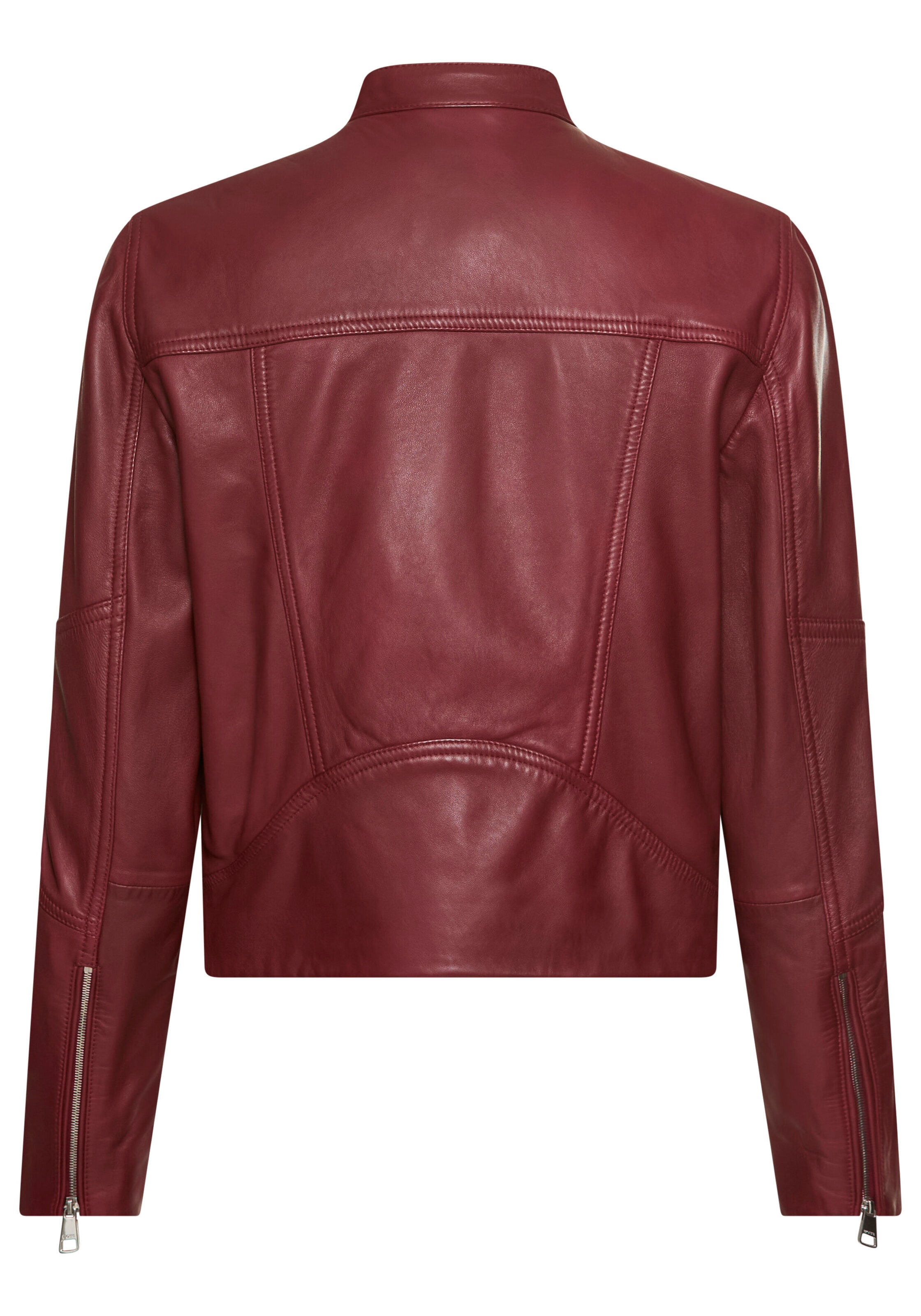 BOSS ORANGE Lederjacke »Saleste Premium Damenmode«, aus fein genarbtem Leder