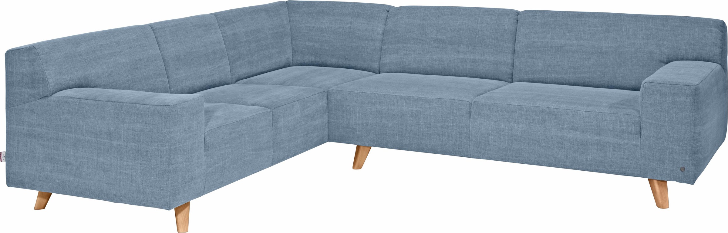 Image of TOM TAILOR Ecksofa »NORDIC PURE«, im Retrolook, Füsse Buche natur bei Ackermann Versand Schweiz