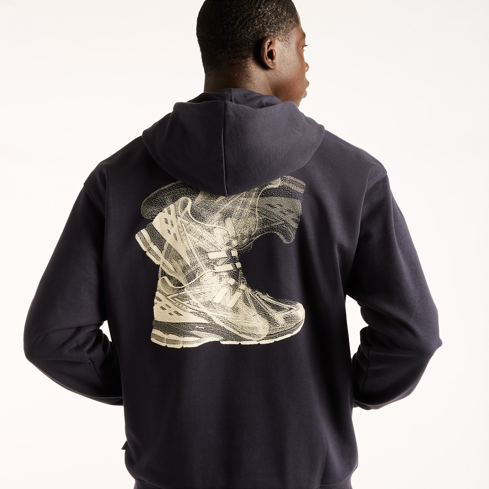 New Balance Sweat à capuche »FOGGY DAZE 1906 HOODIE«, en coton et polyester, style sportif
