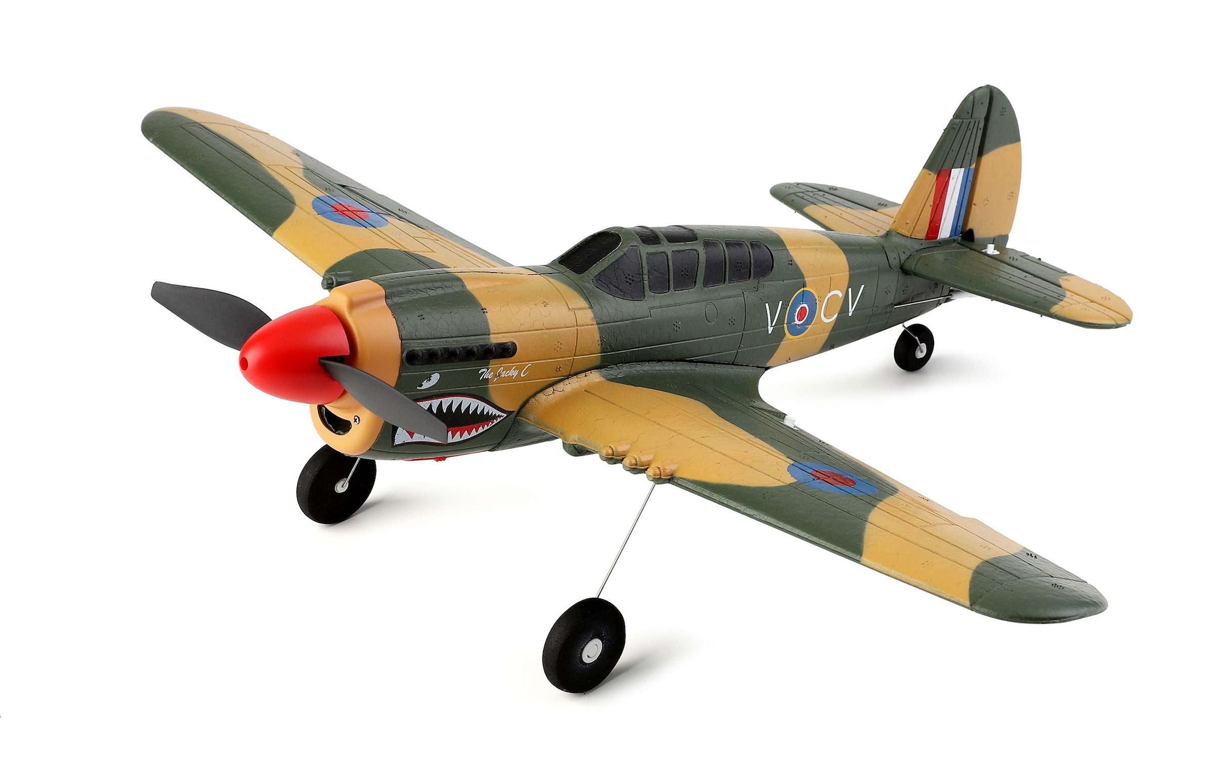 RC-Flugzeug »Warbird AMXflight P40 Fighter, Gyro, 4-Kanal, 384 mm, RTF«