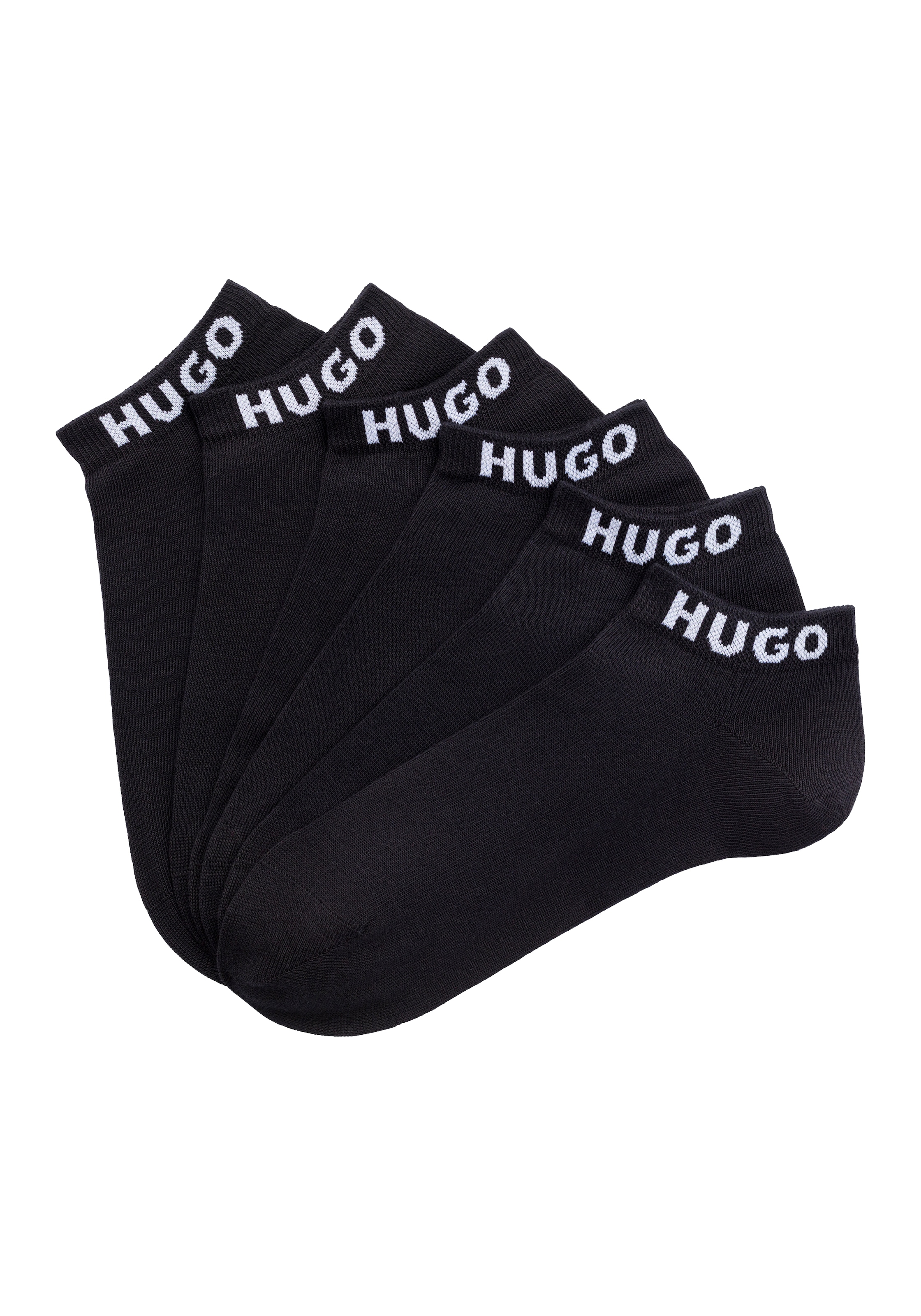 Image of HUGO Underwear Freizeitsocken "3P AS UNI CC" Packung, 3er, mit Logostickerei