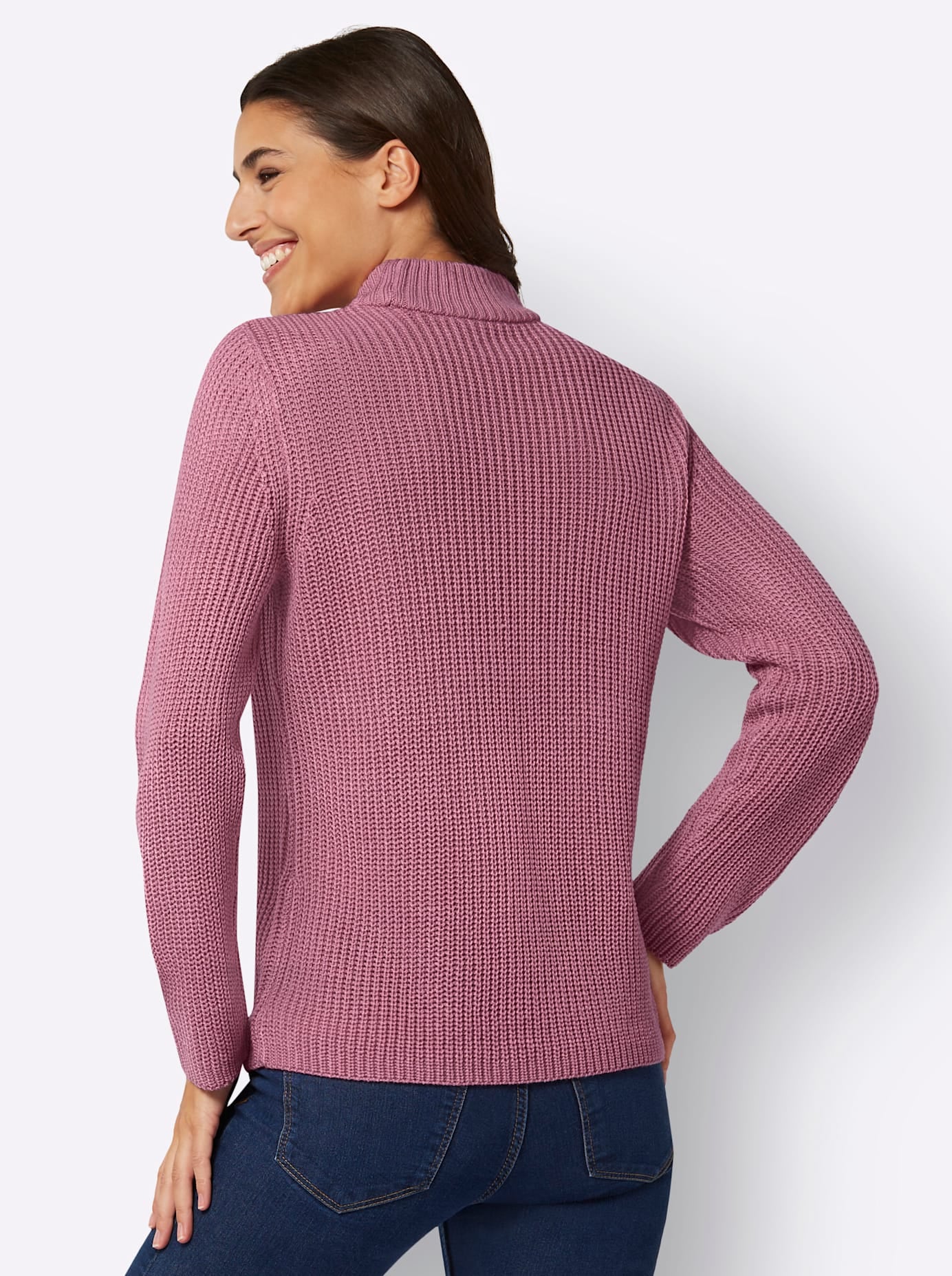 Classic Basics Pull en tricot »Stehkragen-Pullover«