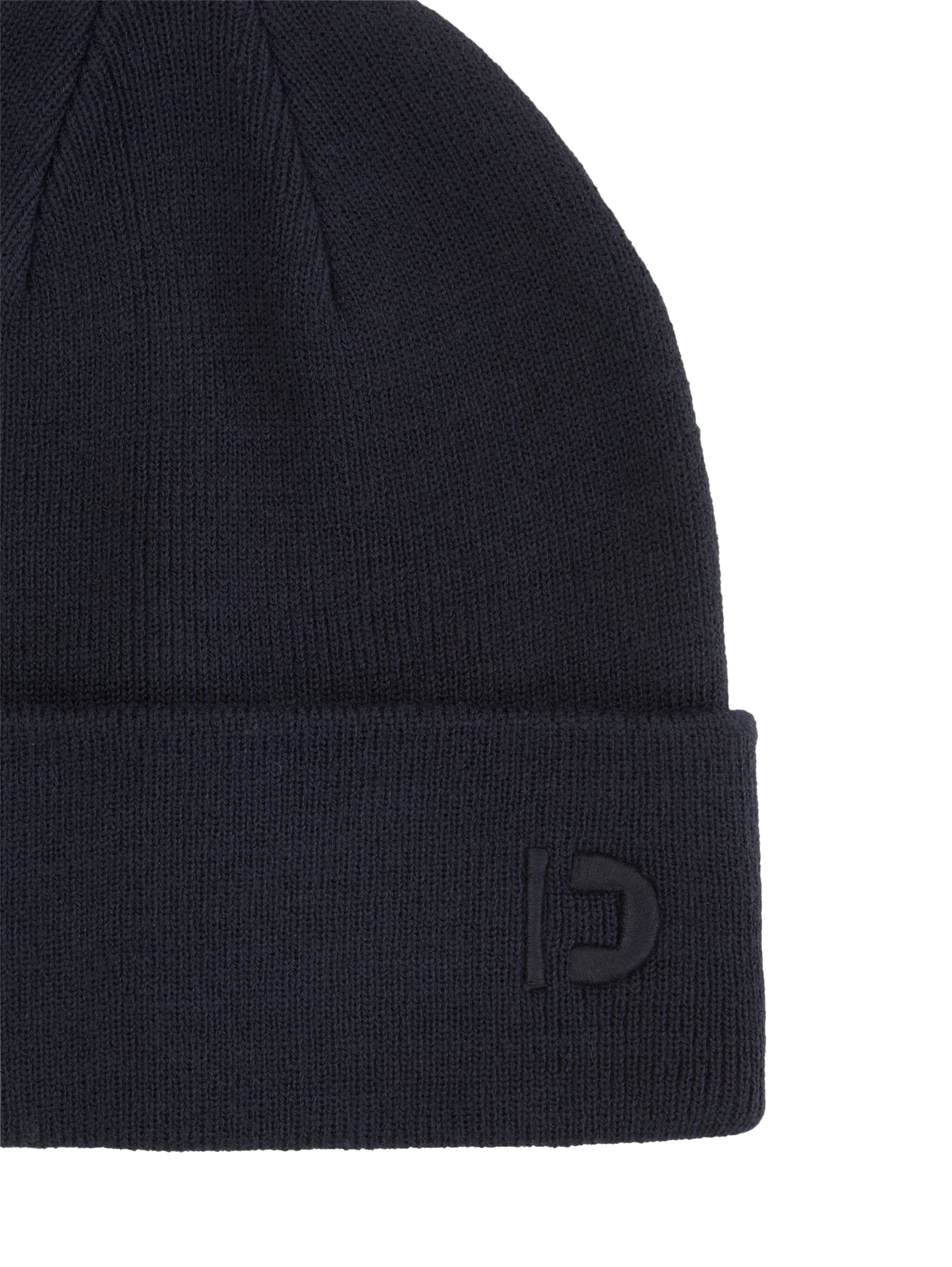 TOM TAILOR Denim Beanie, mit Logostickerei