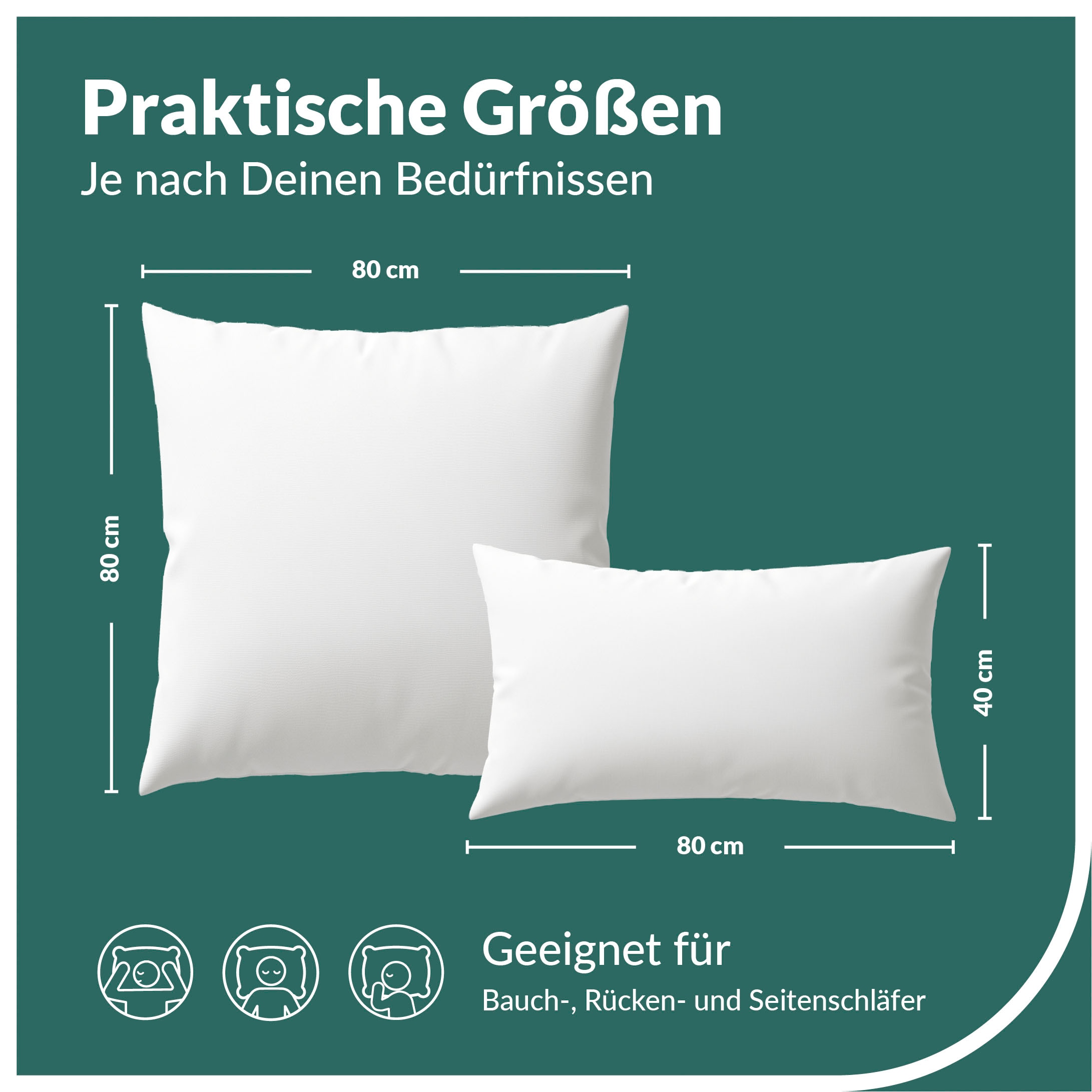 fan Oreiller en coton »African Cotton« 1 cuis tlg.