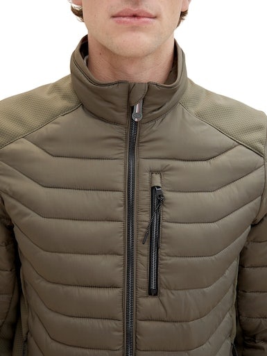 TOM TAILOR Steppjacke, mit Reissverschlusstaschen