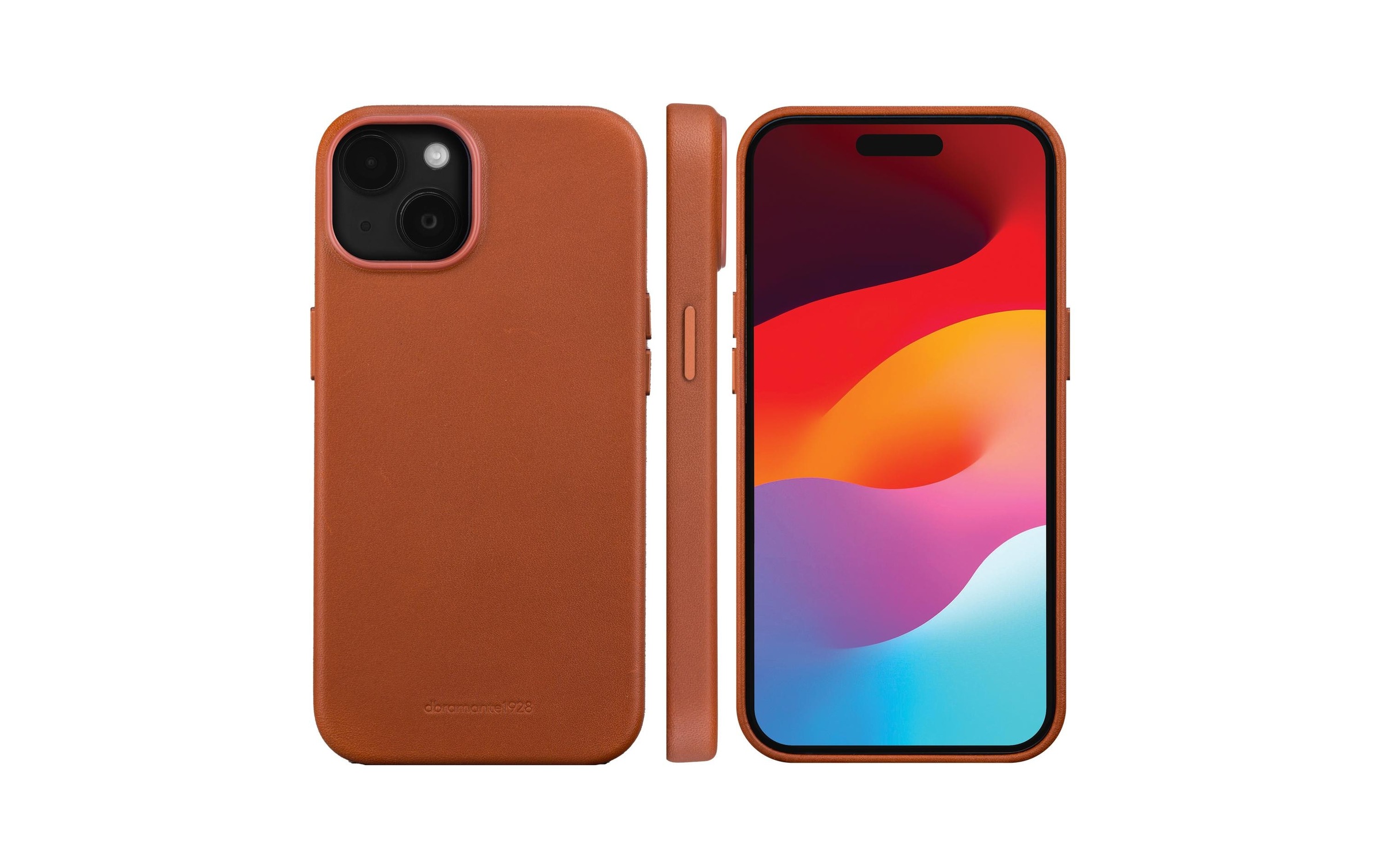 dbramante1928 Handyhülle »Roskilde iPhone 15 Plus Braun«