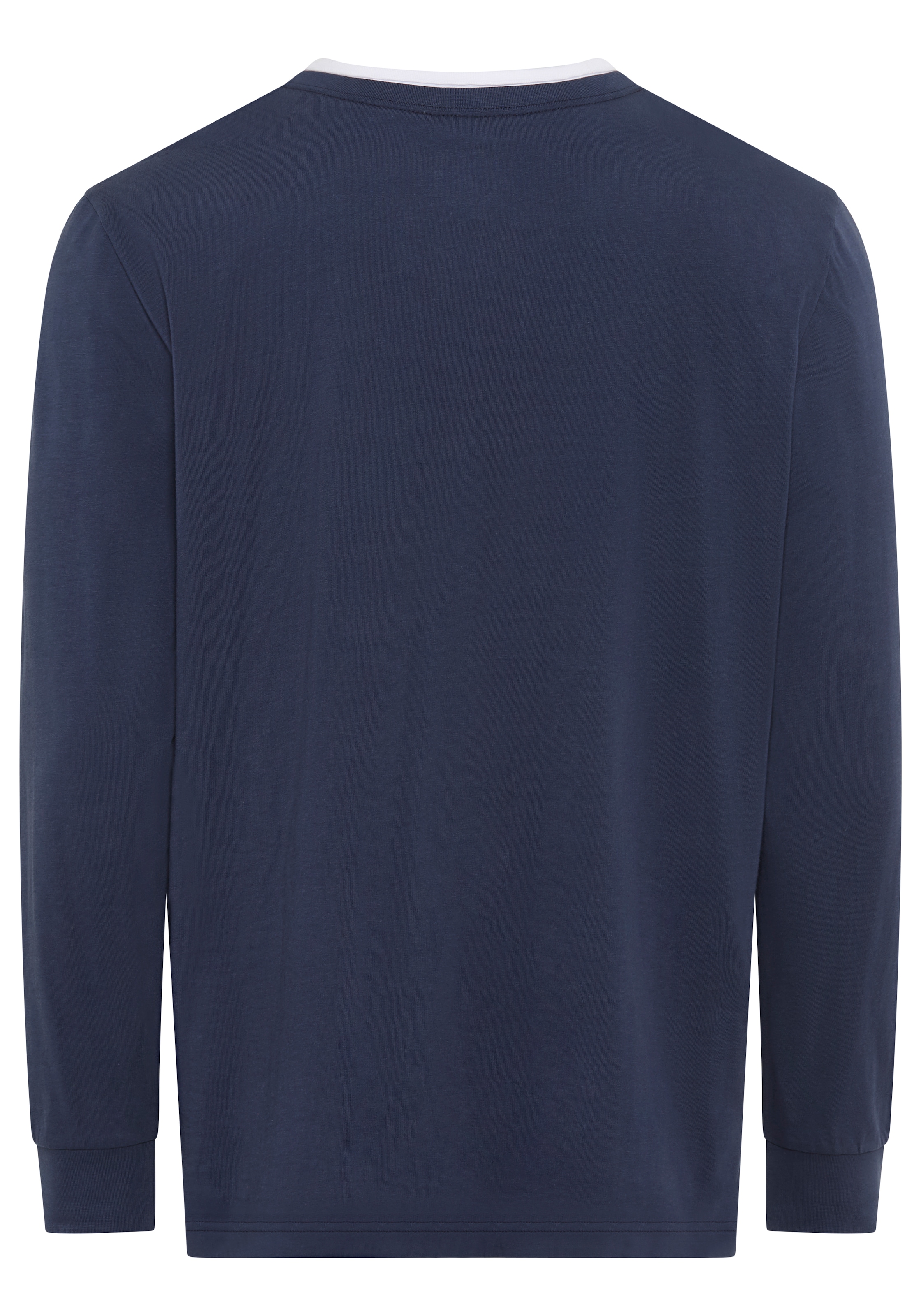 Man's World Rundhalsshirt »Neue Kollektion!« mit Kontrasteinsatz am Halsausschnitt