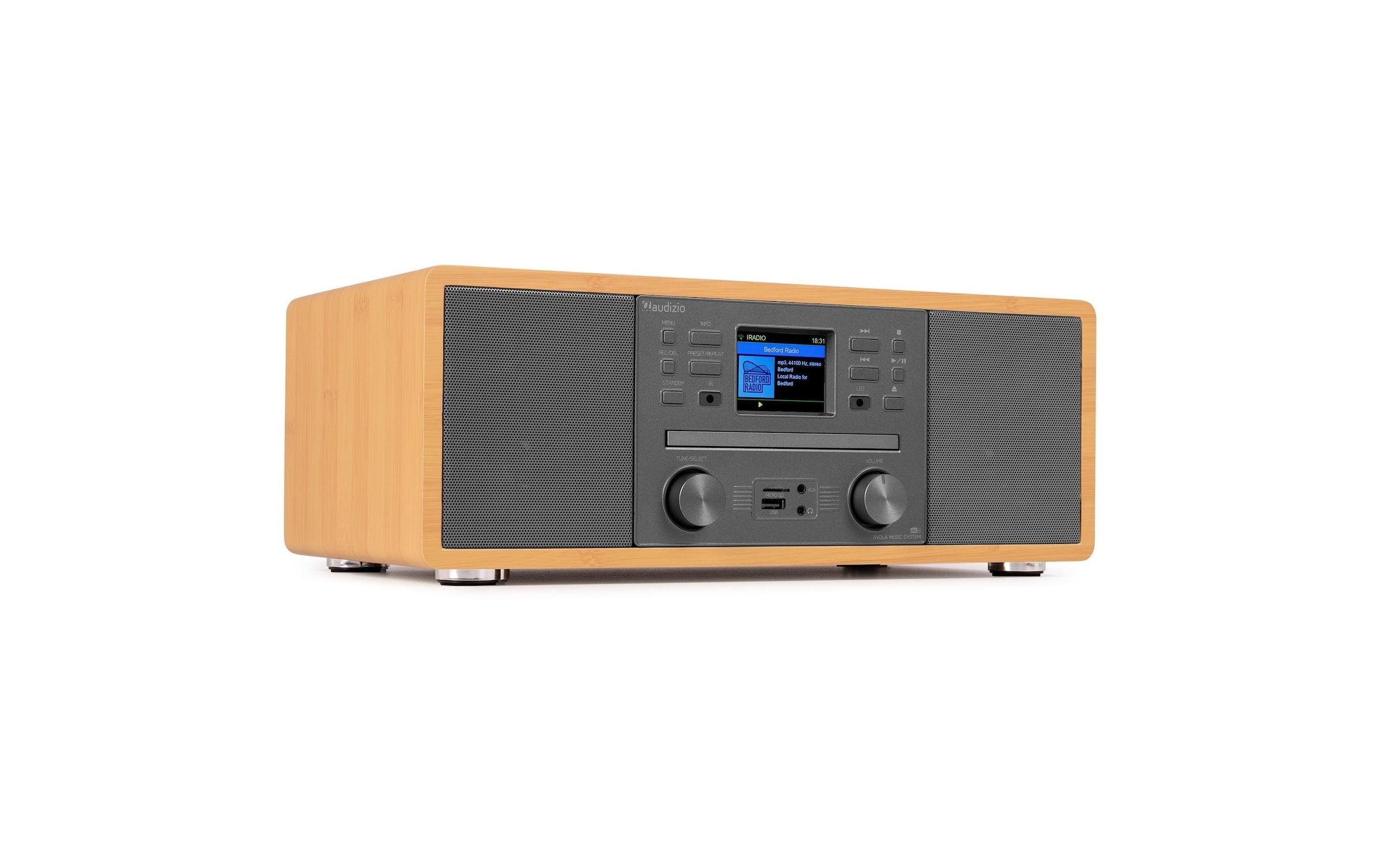 AUDIZIO Digitalradio (DAB+) »Avola-BMB DAB+/FM Radio mit BT u. CD, WLAN« ( )