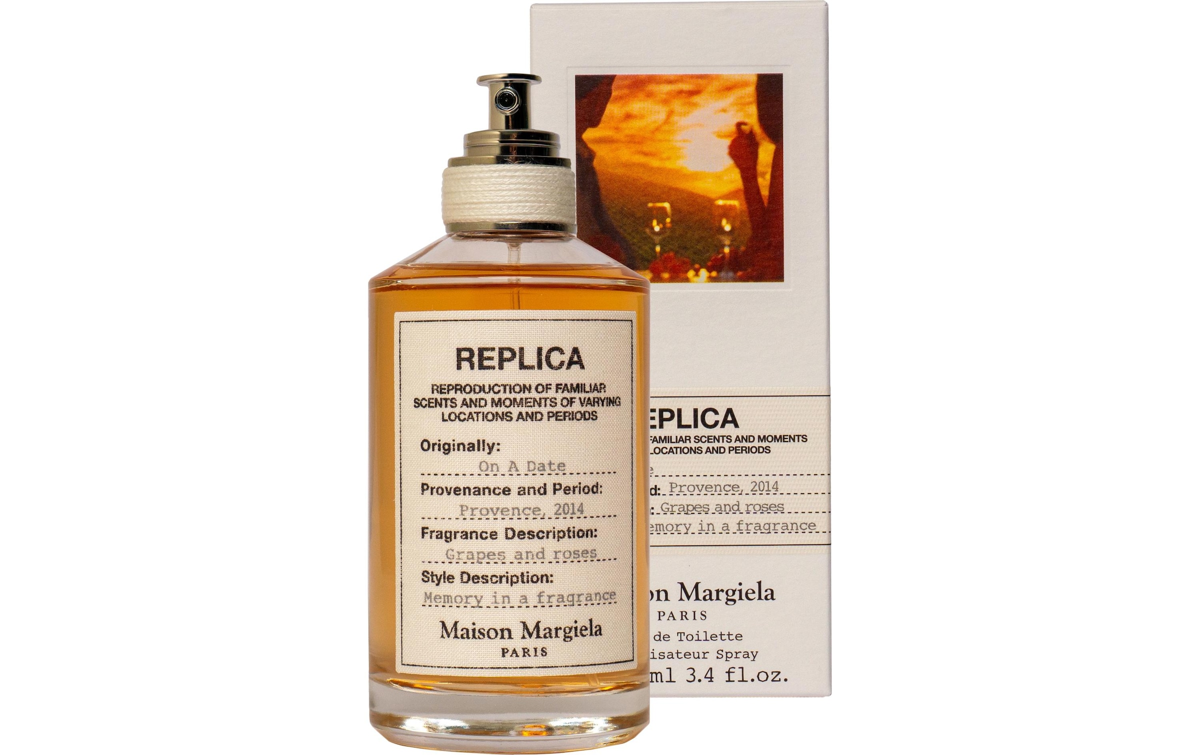 MAISON MARGIELA Eau de toilette »On A Date 100 ml« Frischer und holziger Duft