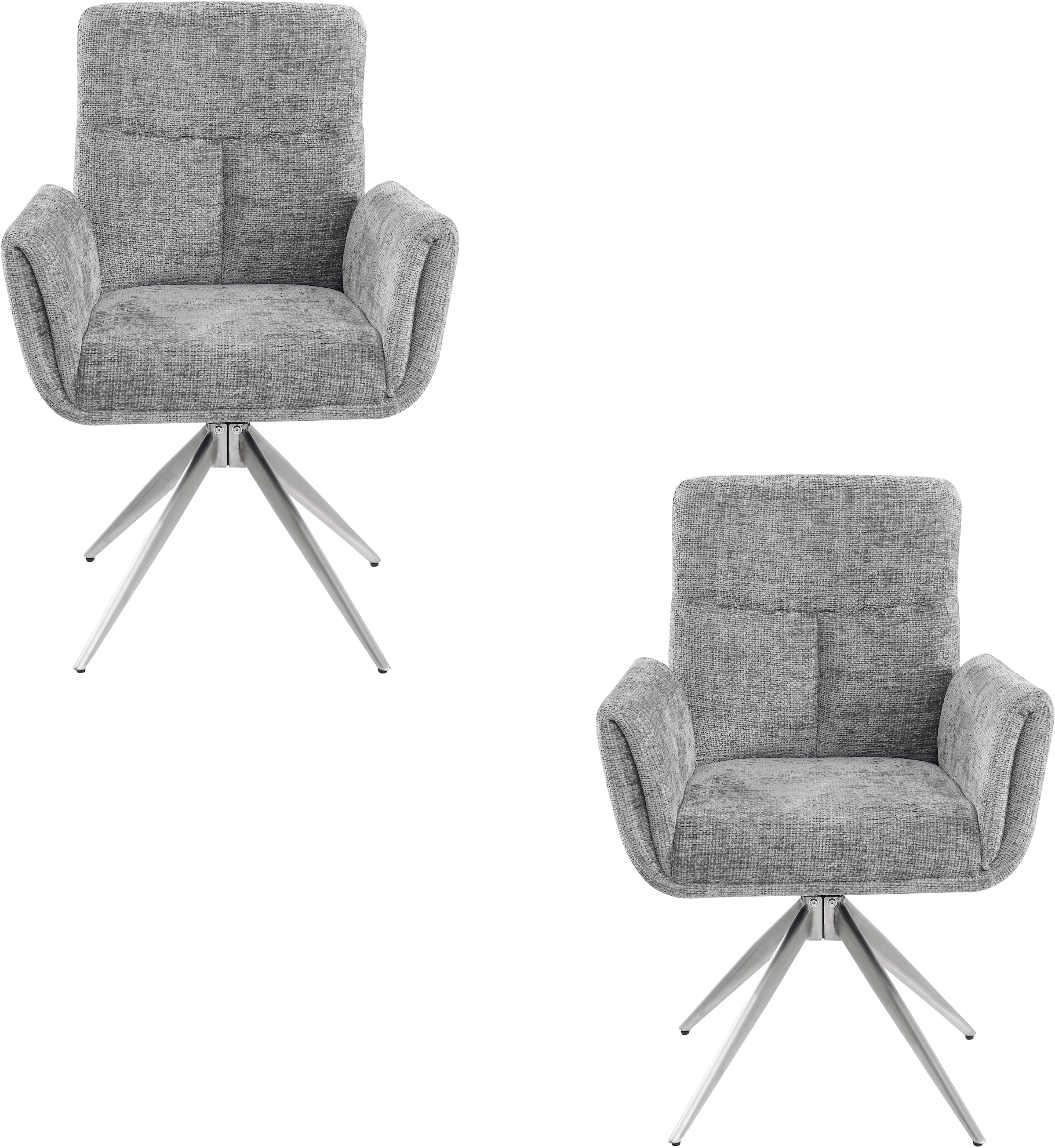 Image of Stolkom Armlehnstuhl "Sofia Premium BxHxT 61x93,5x67 cm" (Set) 2 Stk.Breite 61cm, 360 drehbar mit Auto-Return
