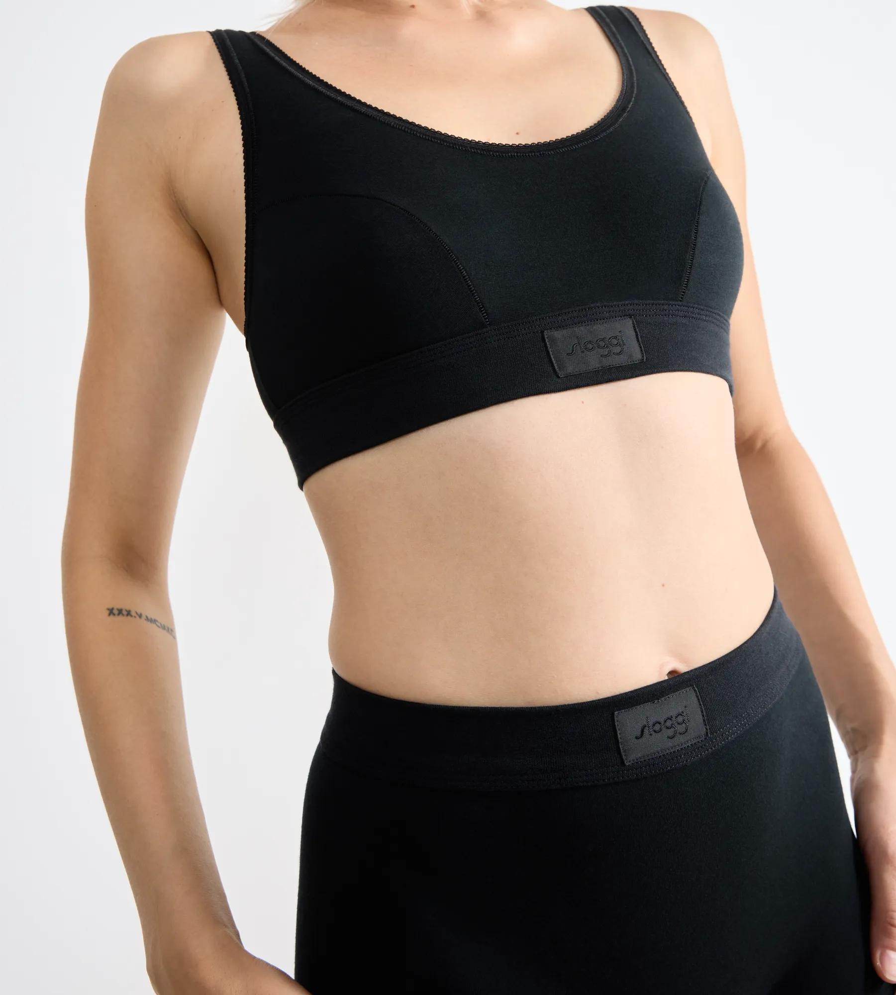 sloggi Bustier »Double Comfort T« avec renfort poitrine, doux, respirant