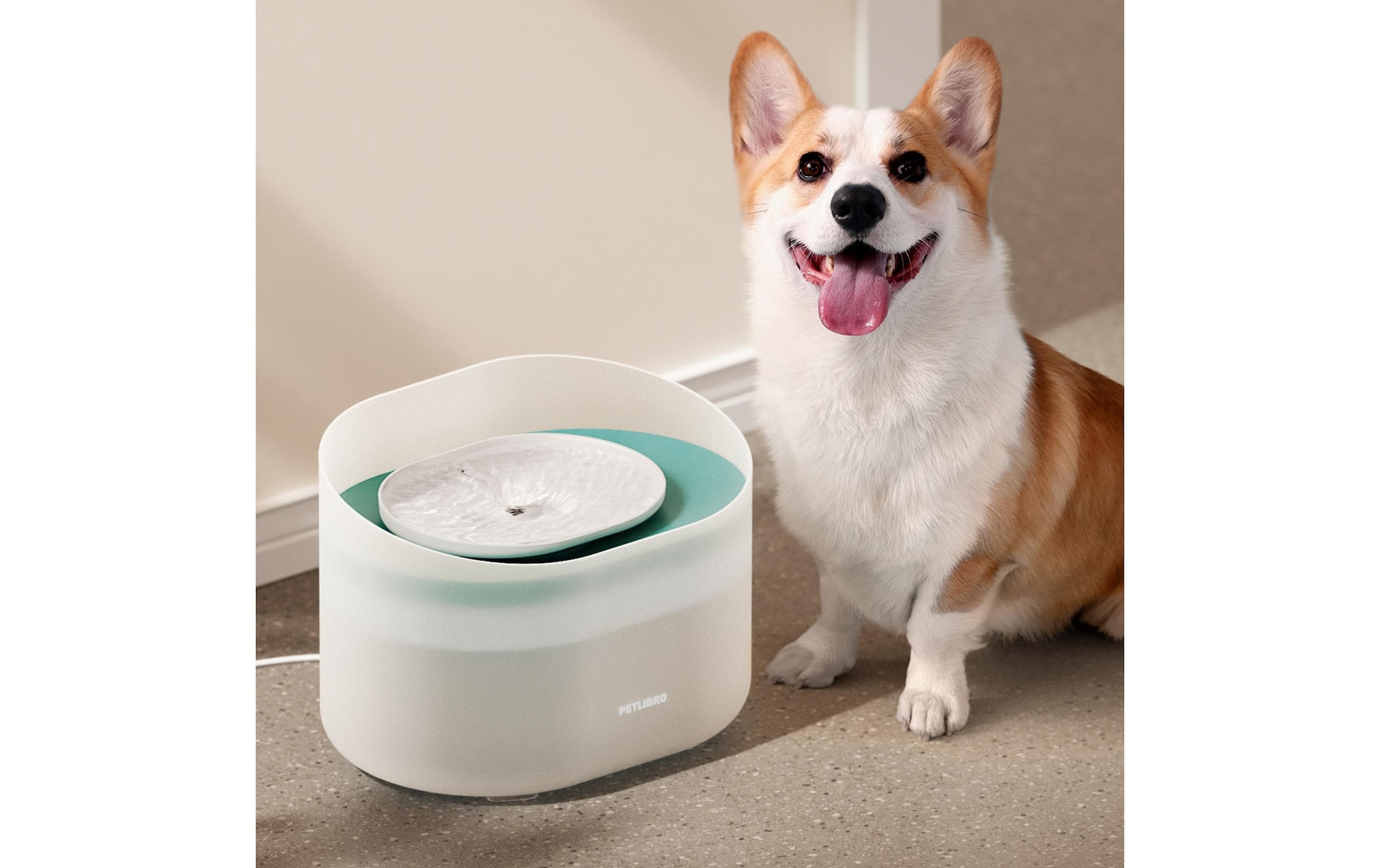   Trinkbrunnen »Petlibro Capsule Dog Fountain 8 l« Automatischer Trinkbrunnen