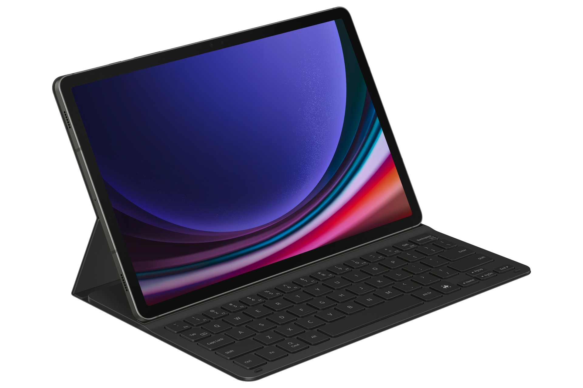 Samsung Tablet-Hülle »Book Cover Keyboard Slim für Galaxy Tab S9 | S9 FE | S10 FE«, Tastatur Cover, Schutzhülle, Tablethülle, Case, Schutzcase, stossfest