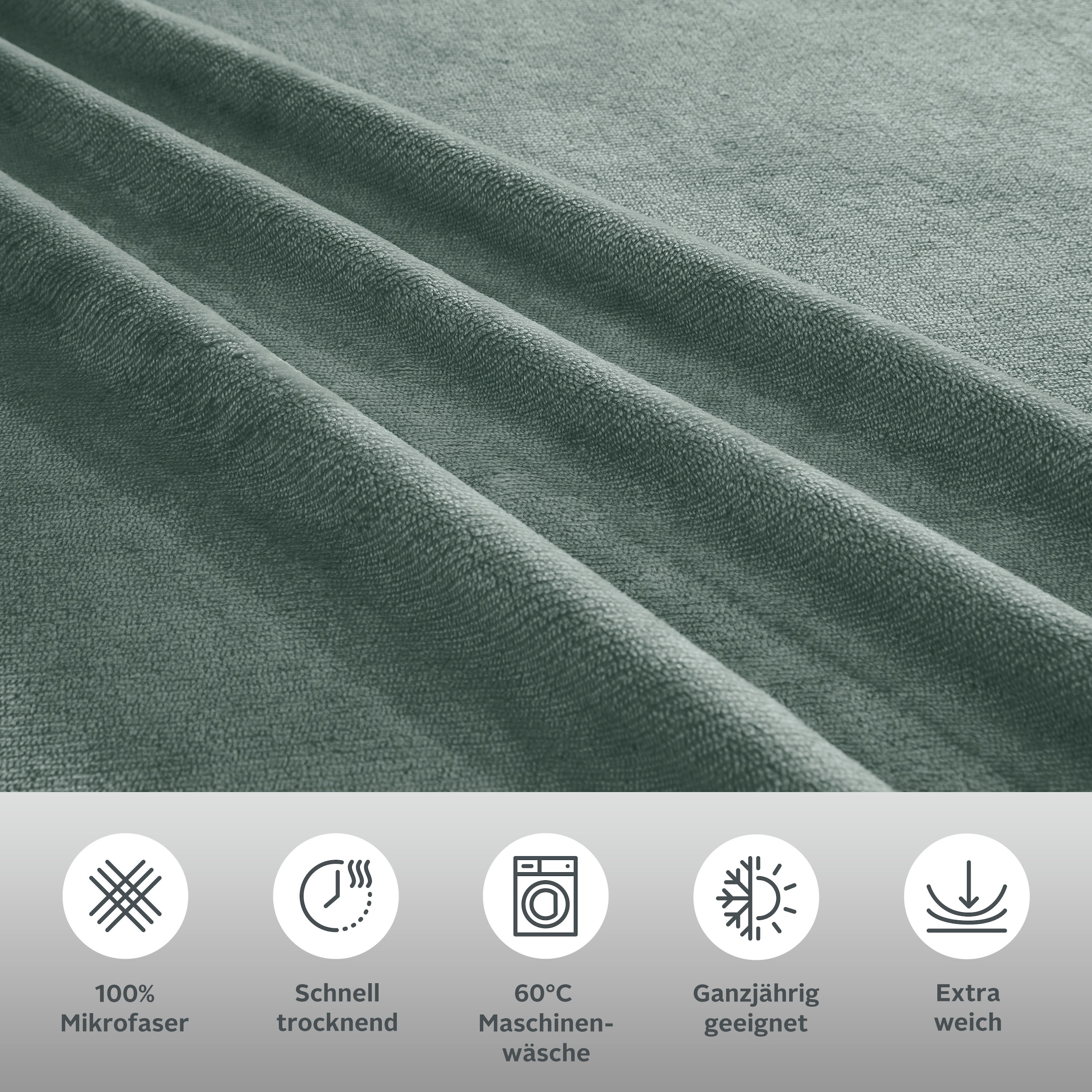 my home Bettwäsche »Desner3«, Bettwäsche mit Reissverschluss, Cashmere-Touch, kuschelig & weich