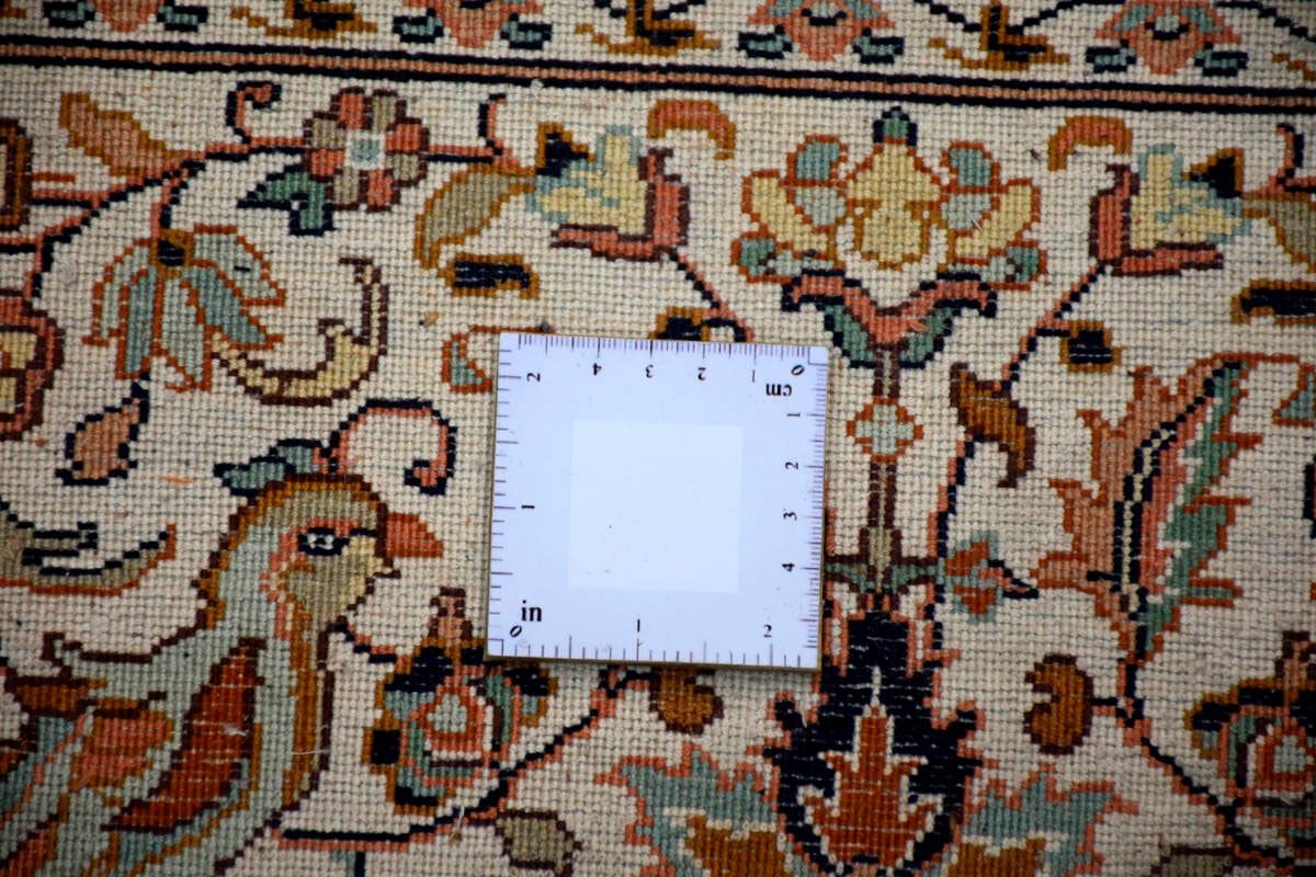 Kayoom Seidenteppich rechteckig, mit 218«, »Kashan Wohnzimmer Zertifikat, Einzelstück